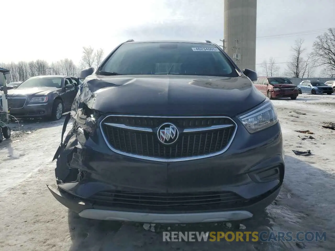 5 fotografías del automóvil dañado KL4CJESB0MB345118 BUICK ENCORE 2021