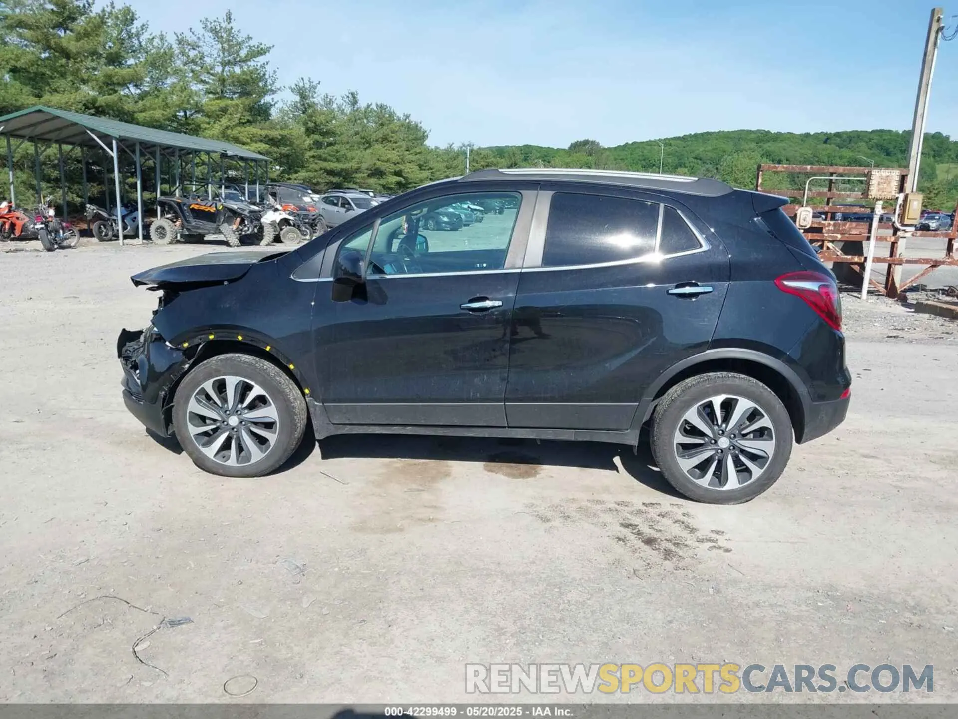 15 fotografías del automóvil dañado KL4CJESB2MB325002 BUICK ENCORE 2021
