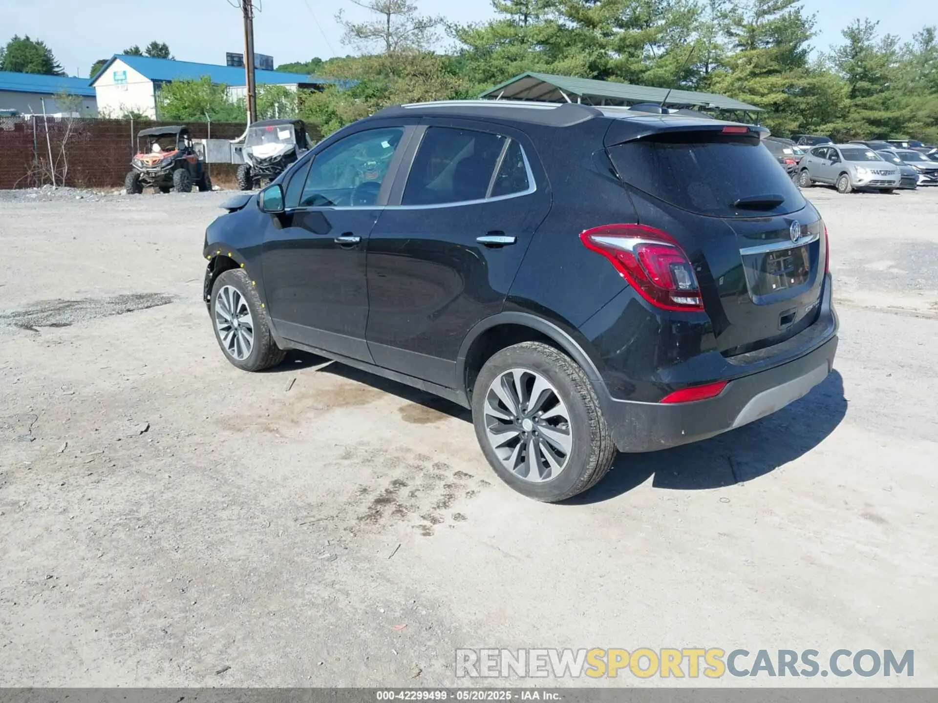 3 fotografías del automóvil dañado KL4CJESB2MB325002 BUICK ENCORE 2021
