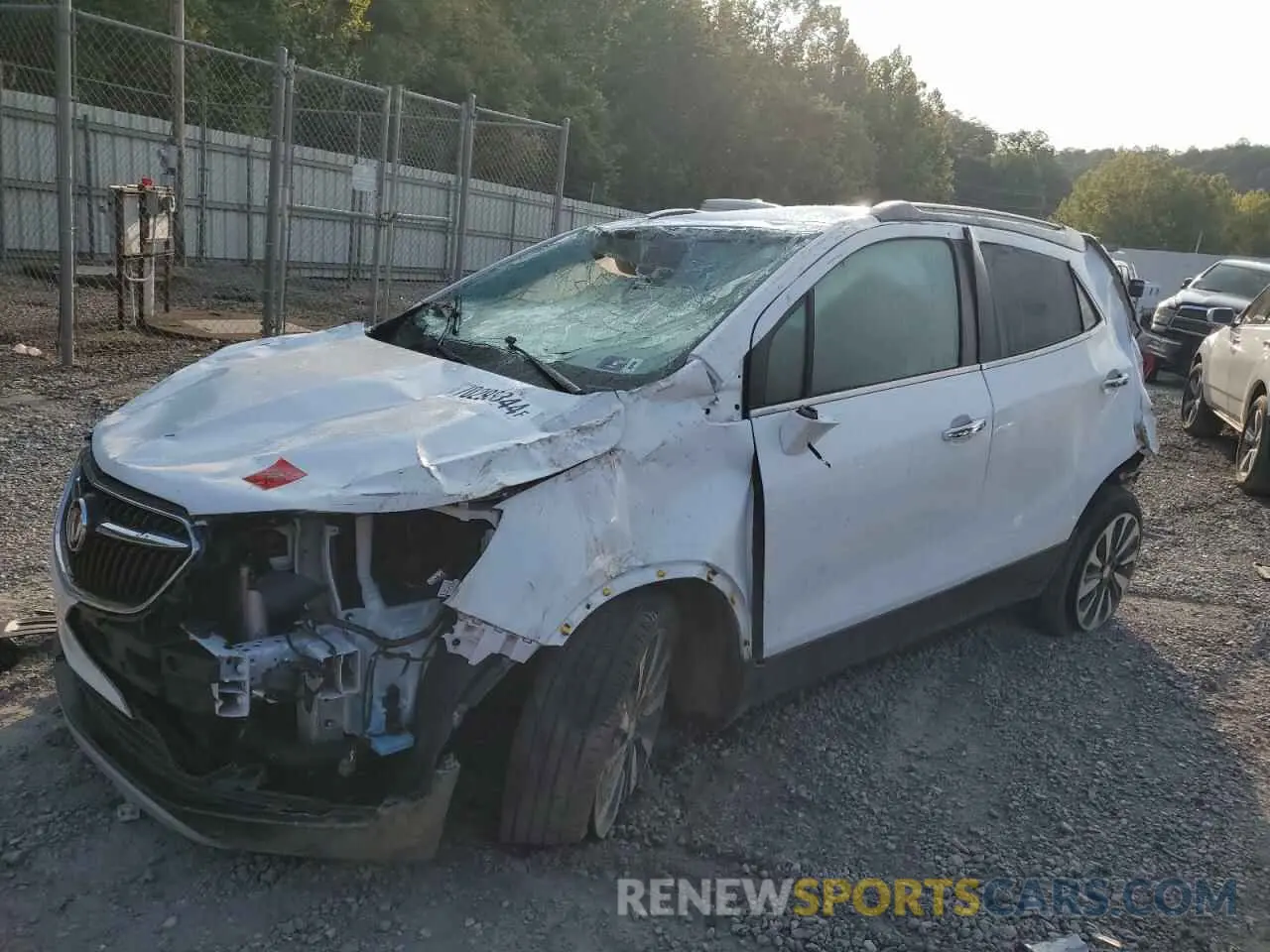 1 fotografías del automóvil dañado KL4CJESB2MB350272 BUICK ENCORE 2021