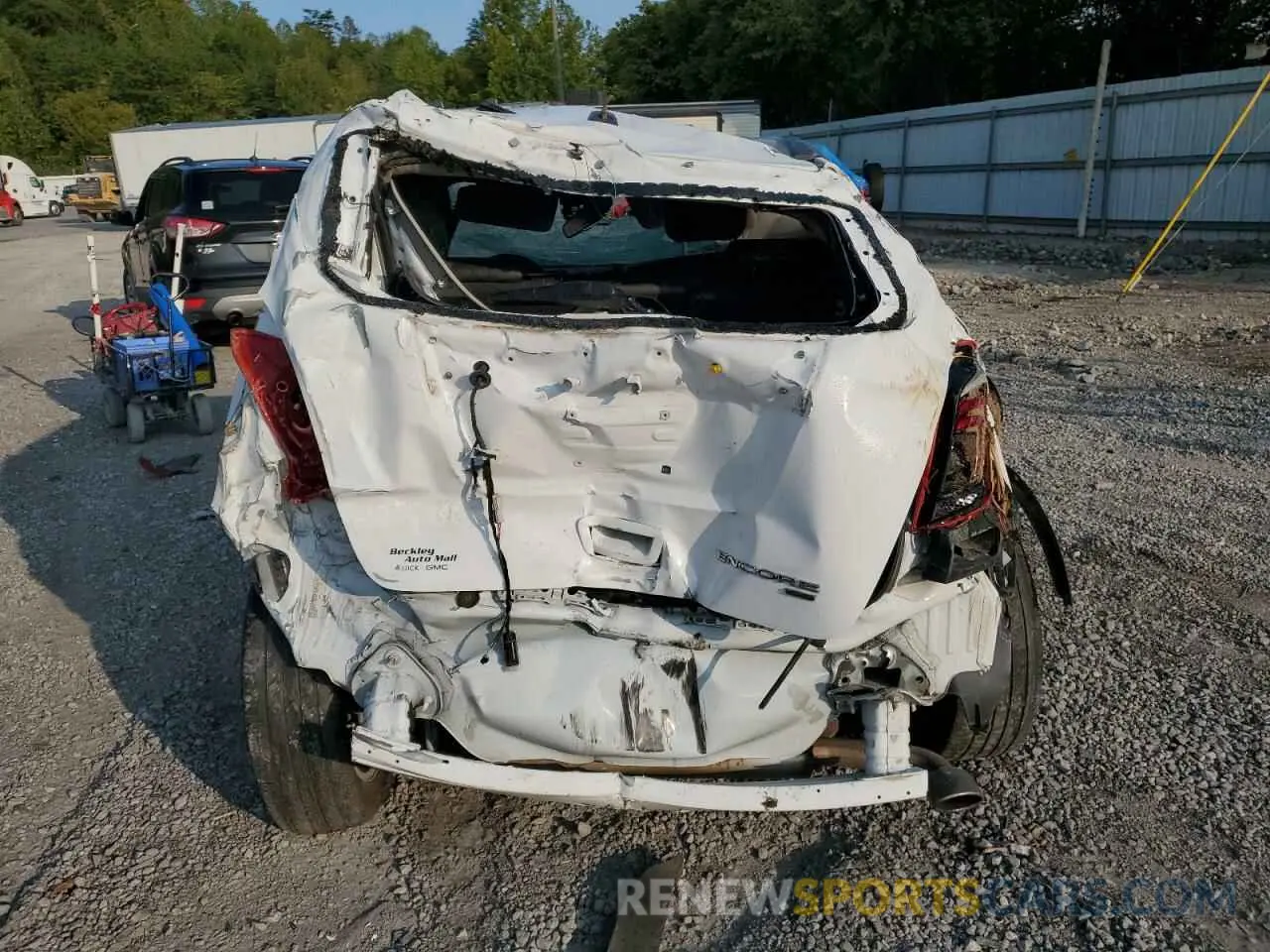 6 fotografías del automóvil dañado KL4CJESB2MB350272 BUICK ENCORE 2021