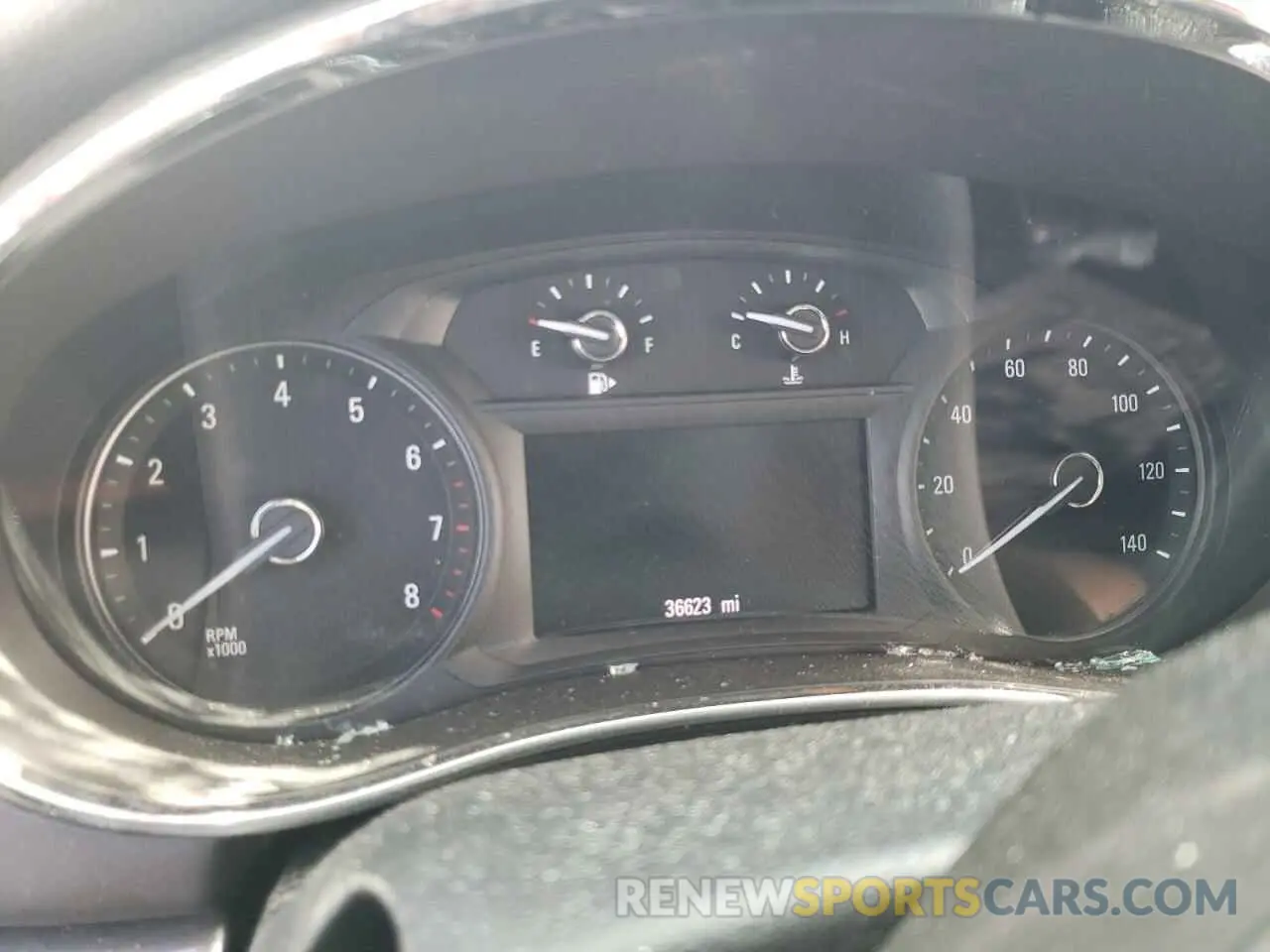 9 fotografías del automóvil dañado KL4CJESB2MB350272 BUICK ENCORE 2021