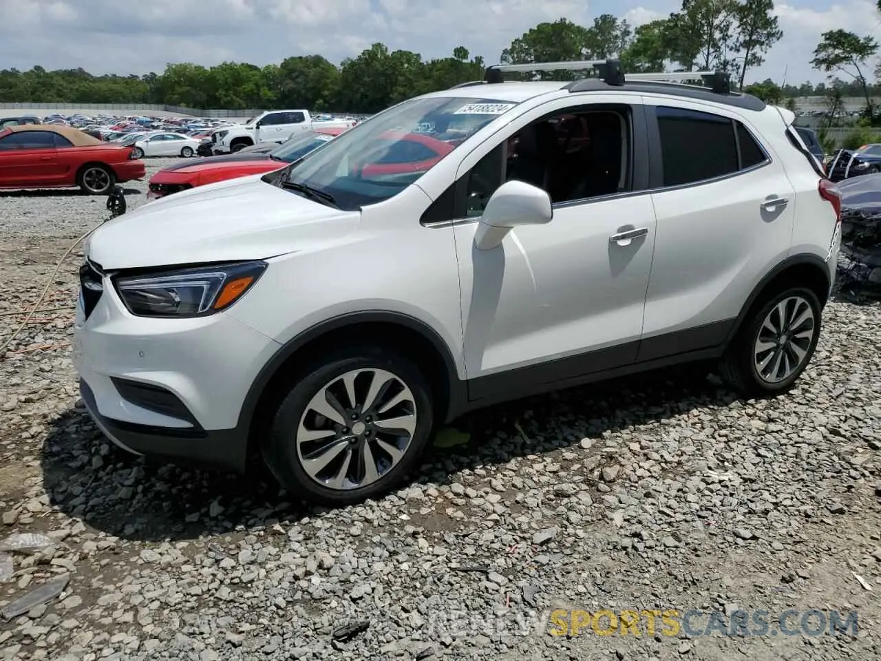 1 fotografías del automóvil dañado KL4CJESB2MB357691 BUICK ENCORE 2021