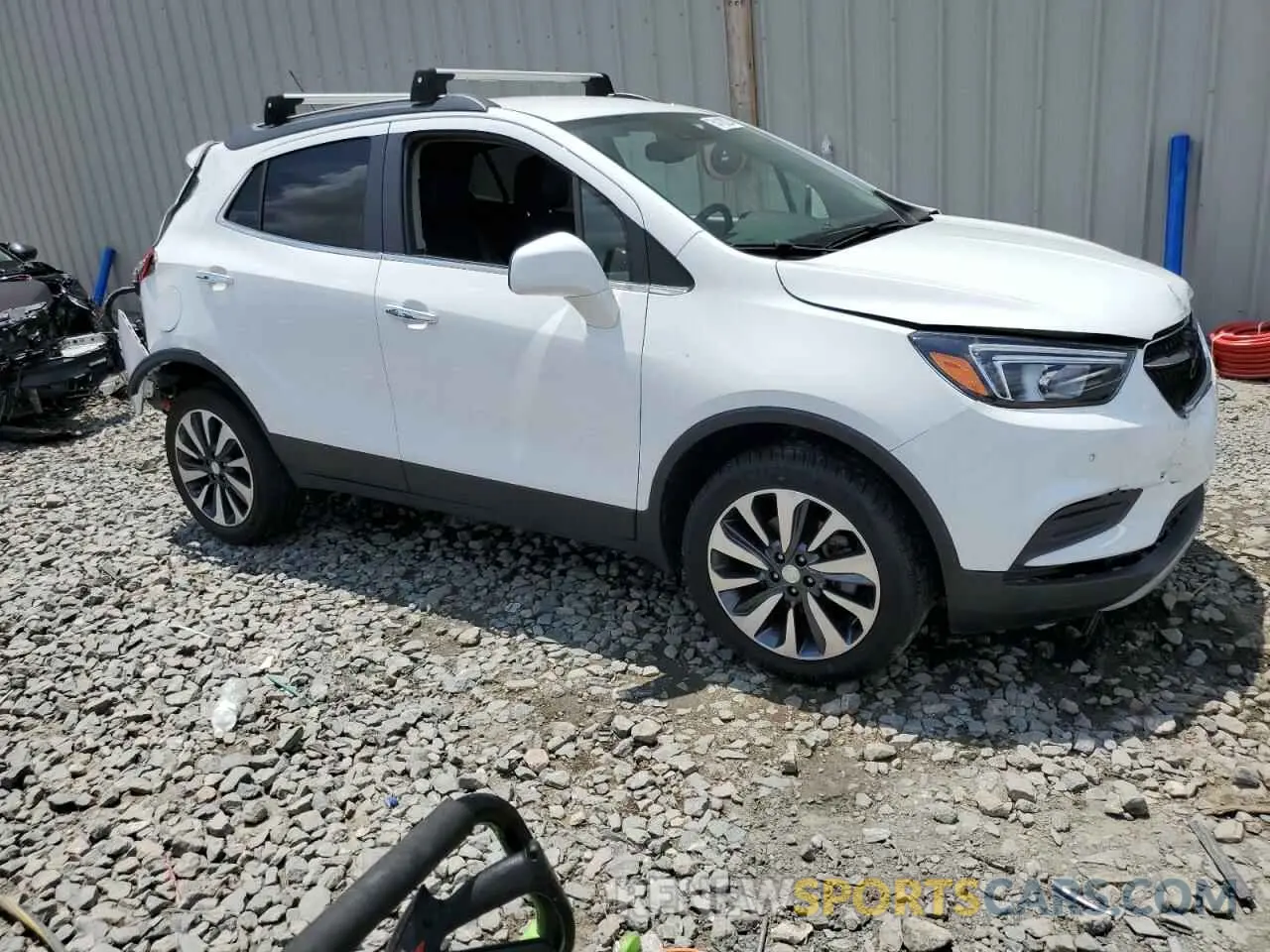 4 fotografías del automóvil dañado KL4CJESB2MB357691 BUICK ENCORE 2021