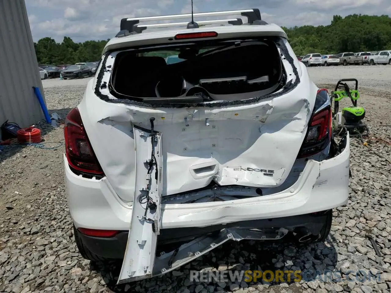 6 fotografías del automóvil dañado KL4CJESB2MB357691 BUICK ENCORE 2021
