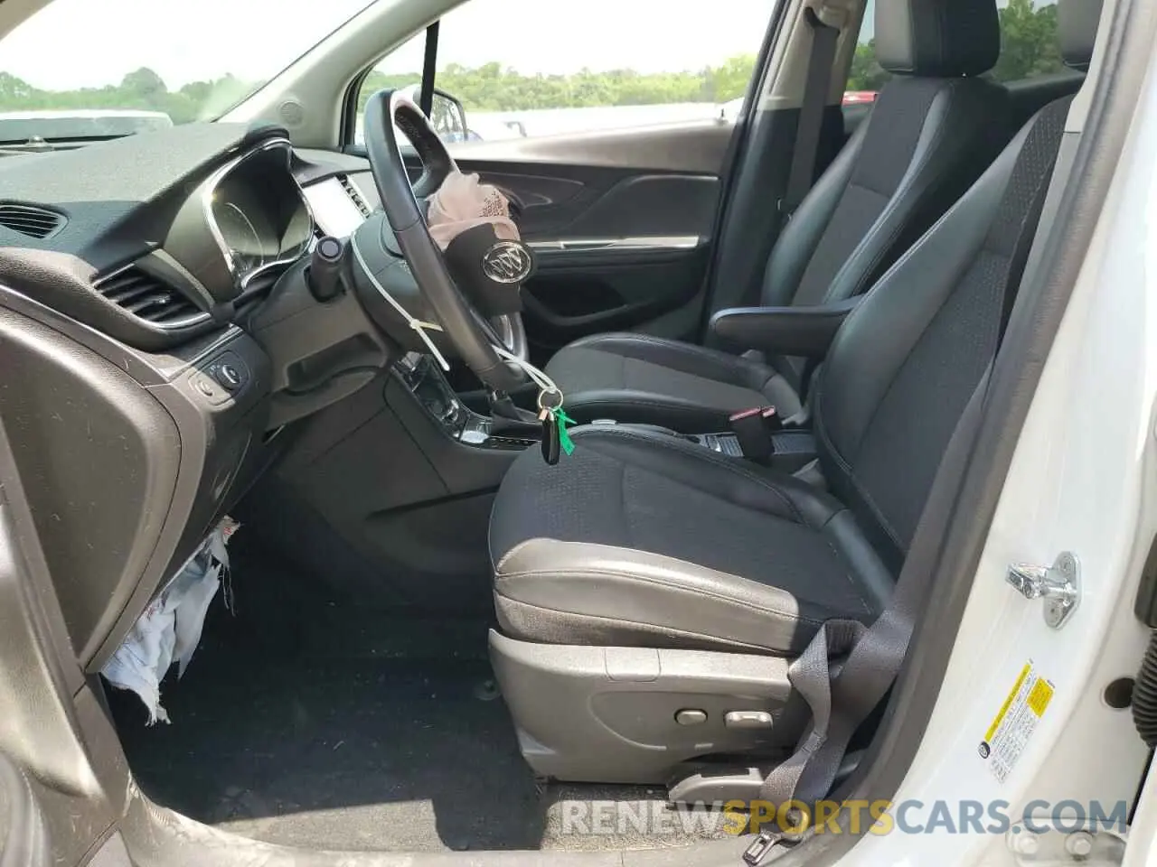 7 fotografías del automóvil dañado KL4CJESB2MB357691 BUICK ENCORE 2021