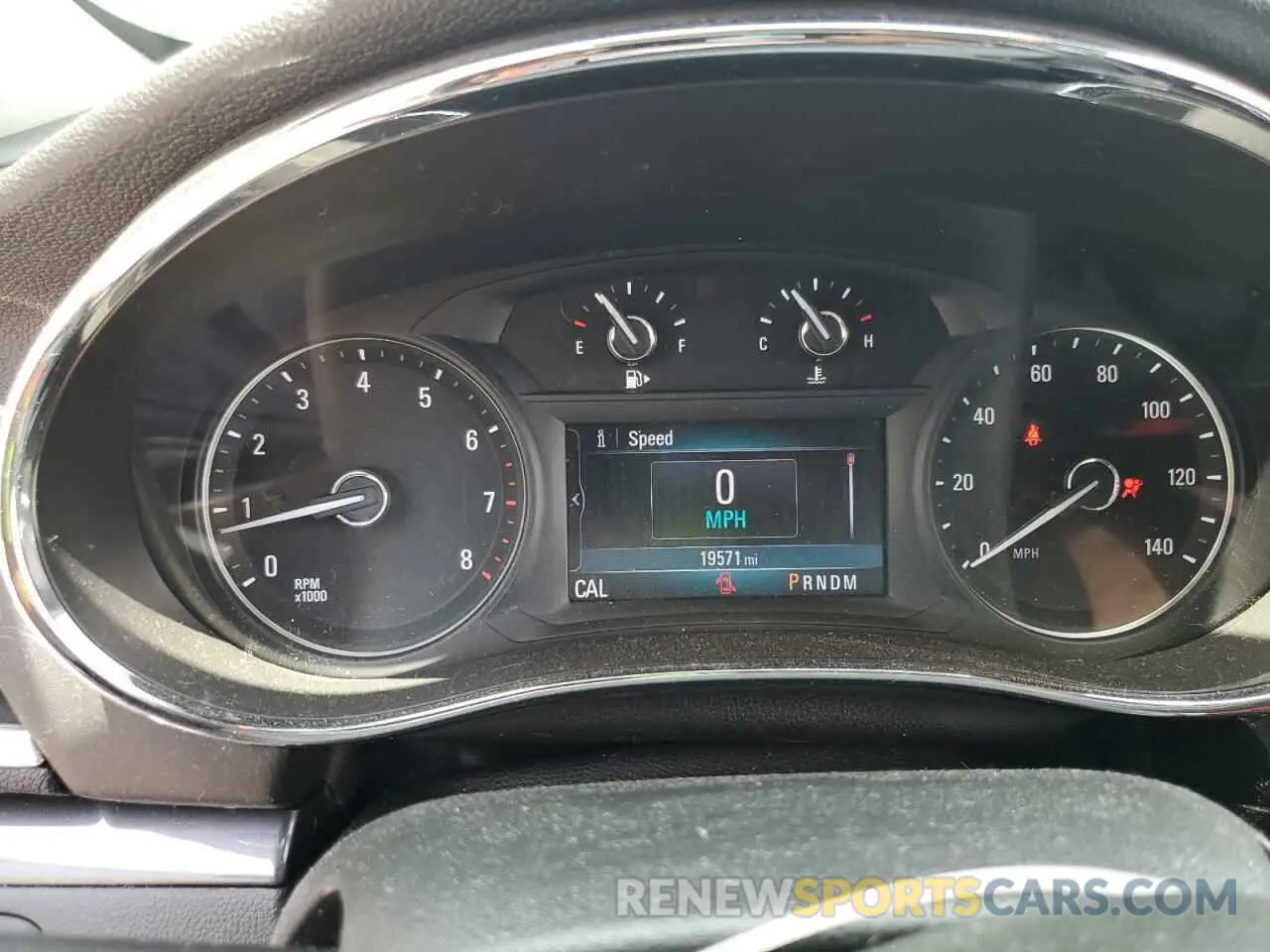 9 fotografías del automóvil dañado KL4CJESB2MB357691 BUICK ENCORE 2021