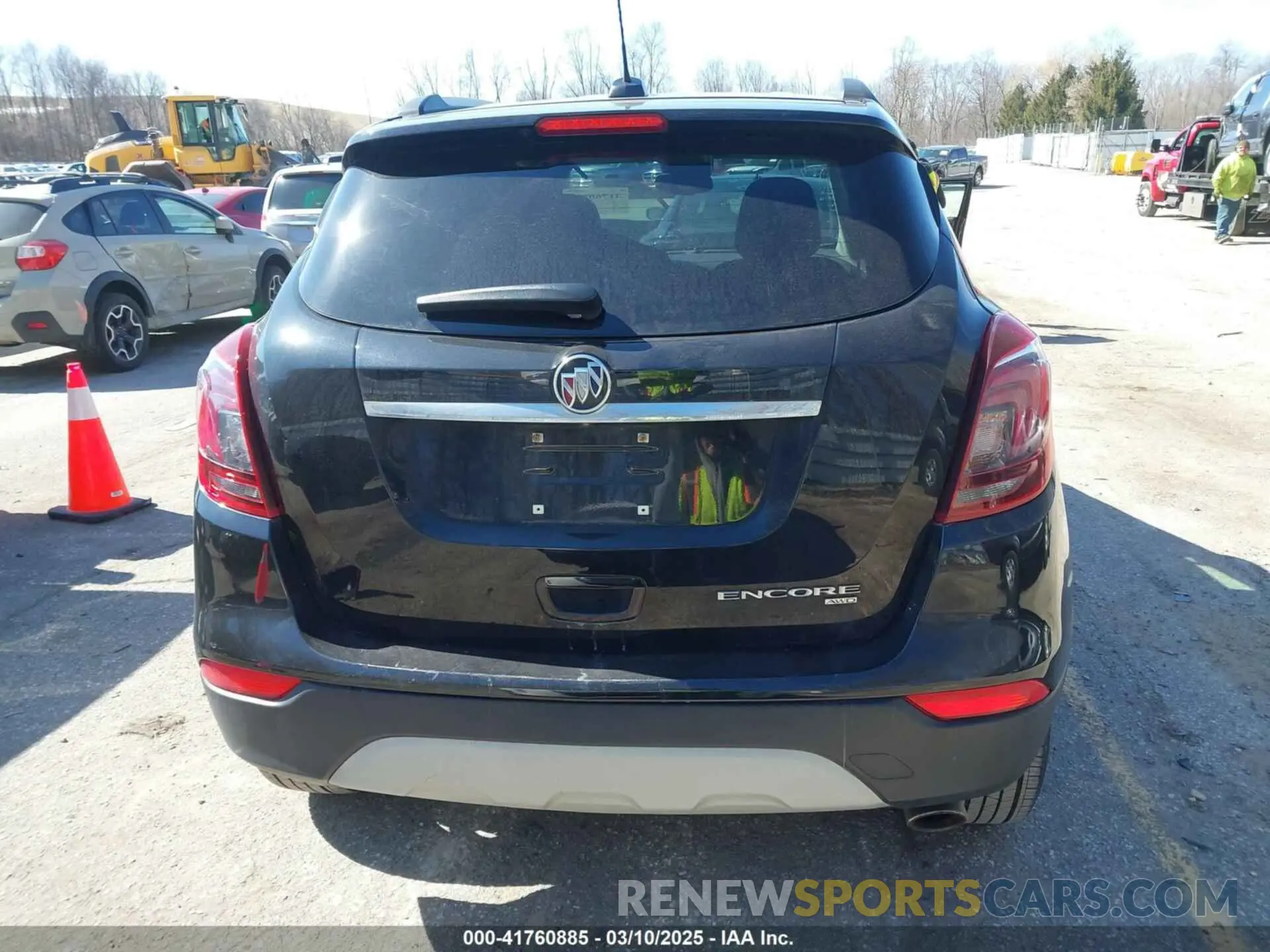 17 fotografías del automóvil dañado KL4CJESB4MB307116 BUICK ENCORE 2021