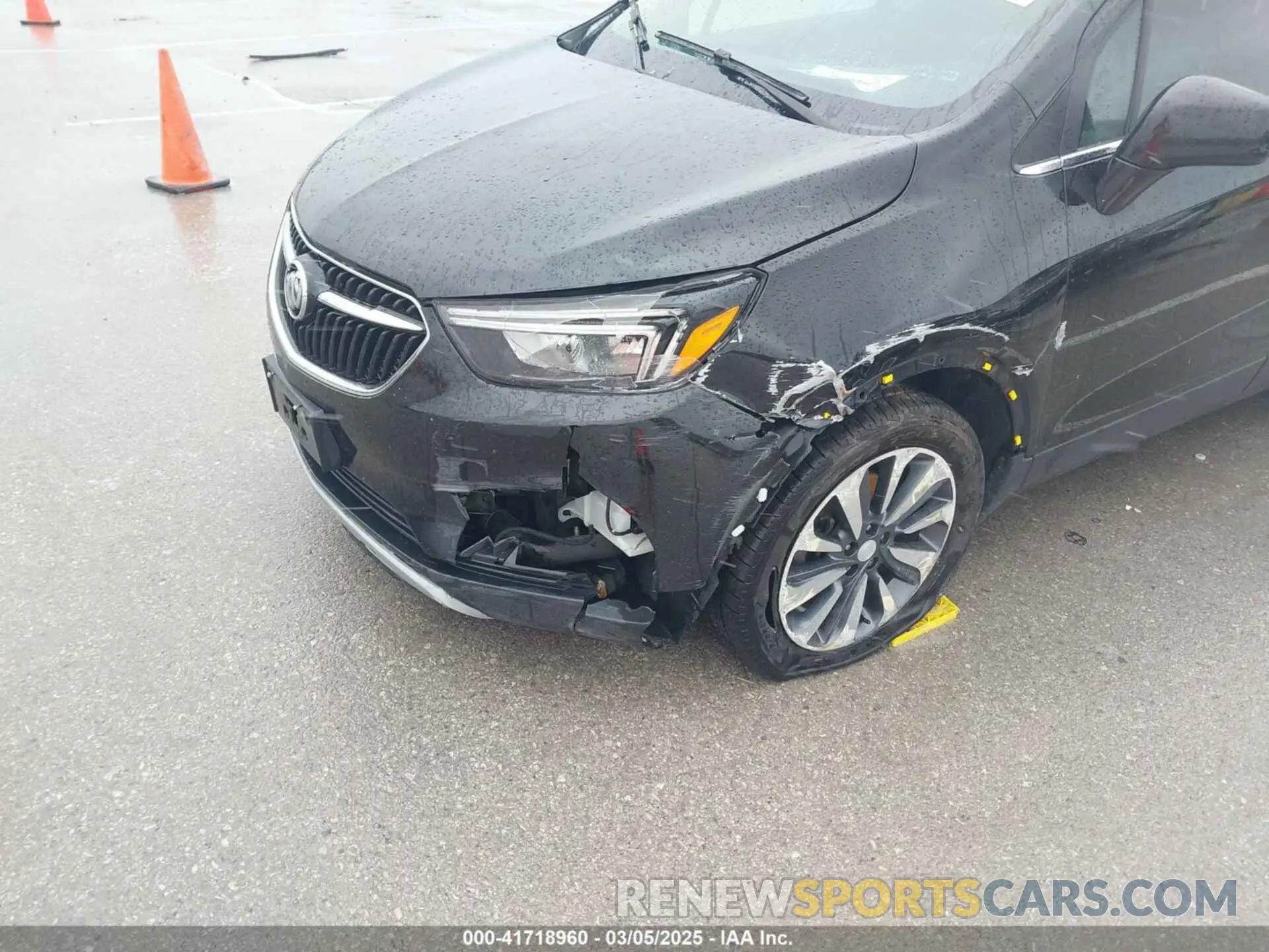6 fotografías del automóvil dañado KL4CJESB6MB339047 BUICK ENCORE 2021