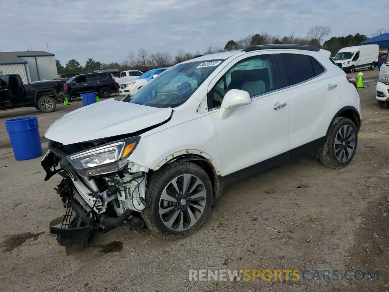 1 fotografías del automóvil dañado KL4CJESB6MB350923 BUICK ENCORE 2021