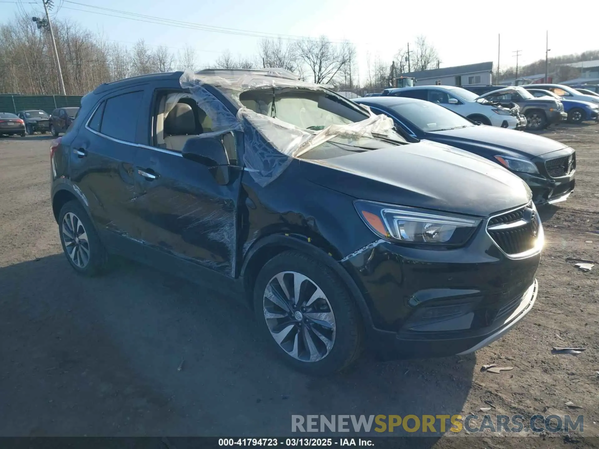1 fotografías del automóvil dañado KL4CJESB7MB332611 BUICK ENCORE 2021
