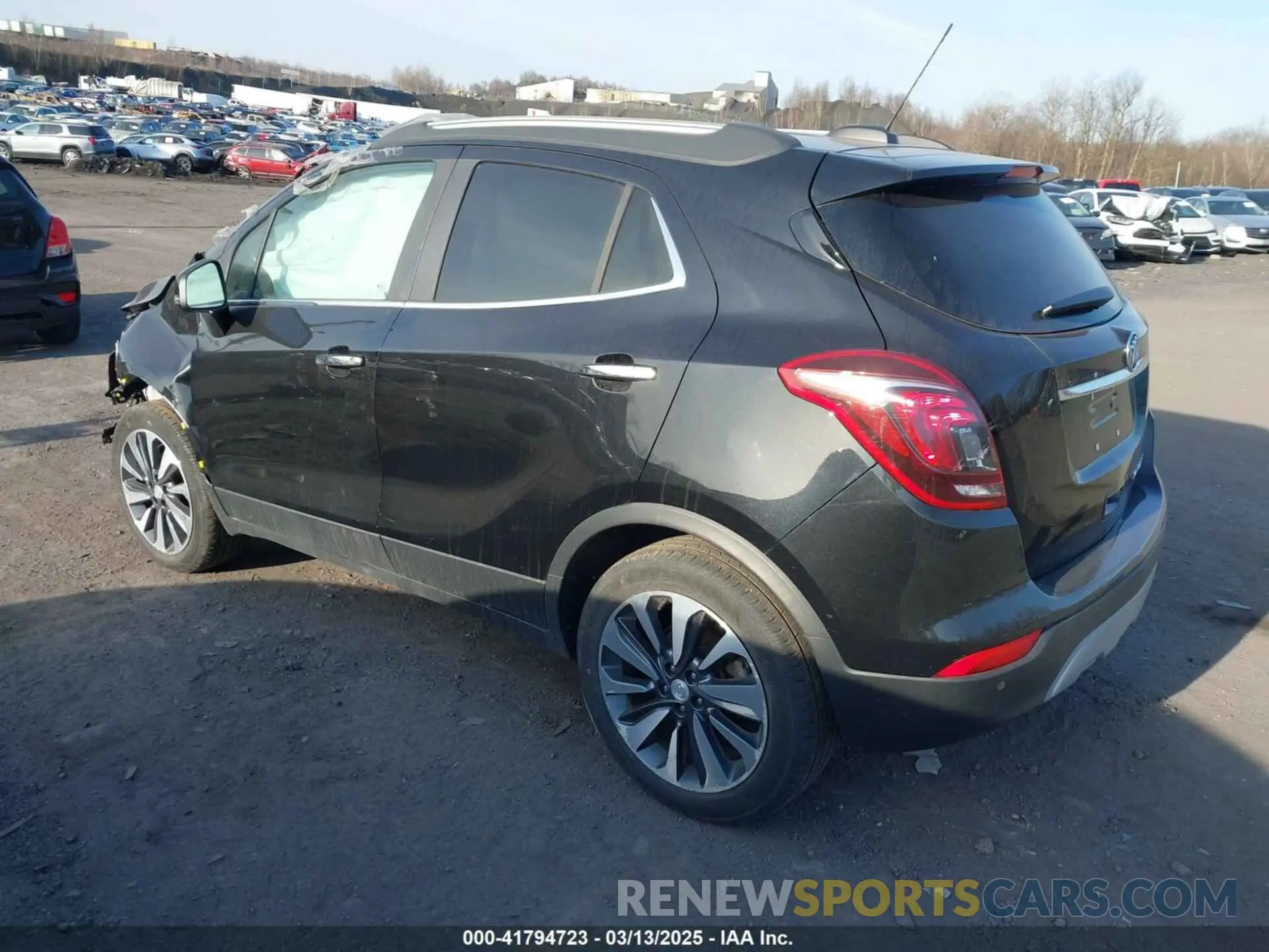 3 fotografías del automóvil dañado KL4CJESB7MB332611 BUICK ENCORE 2021