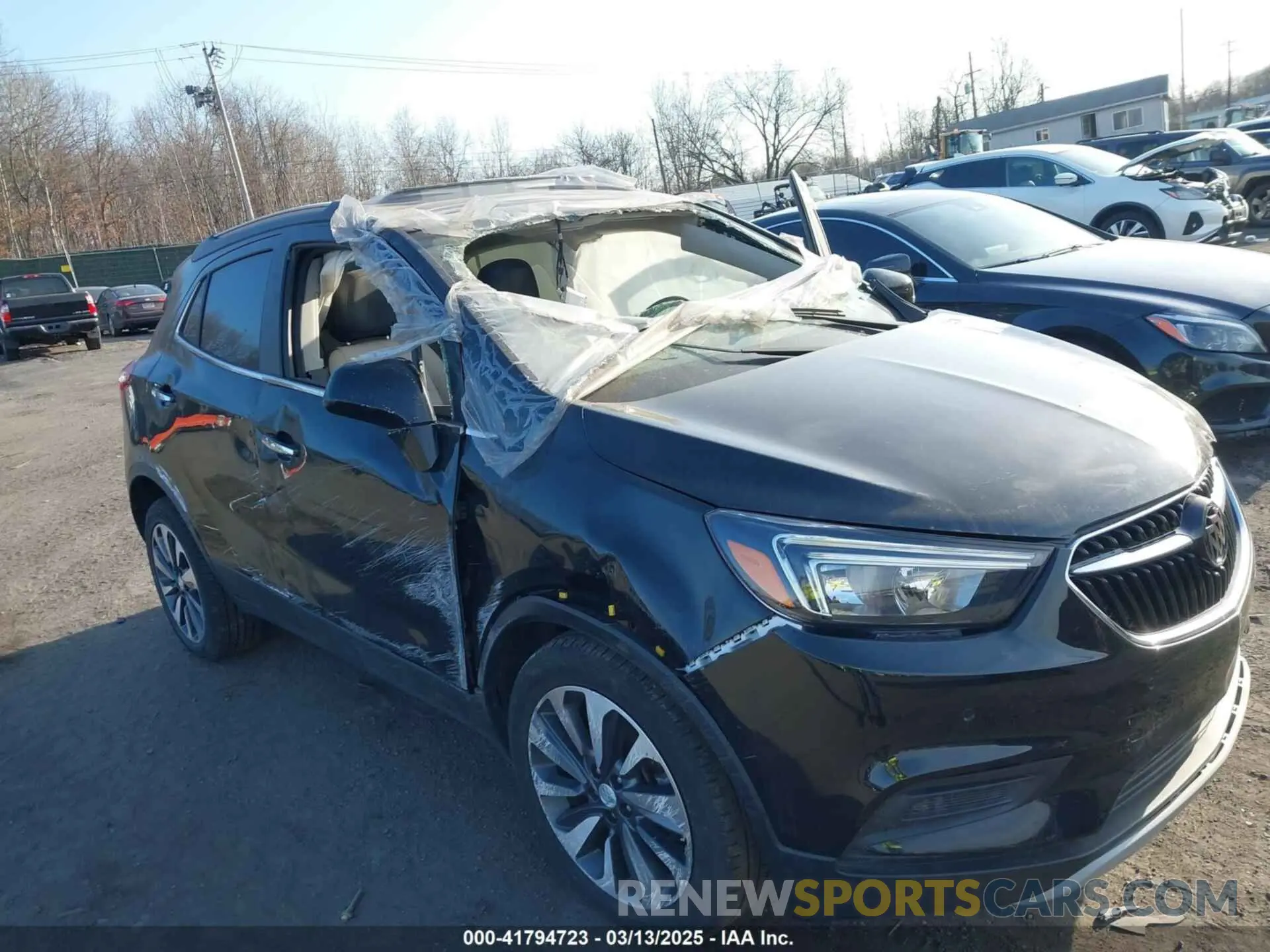 6 fotografías del automóvil dañado KL4CJESB7MB332611 BUICK ENCORE 2021