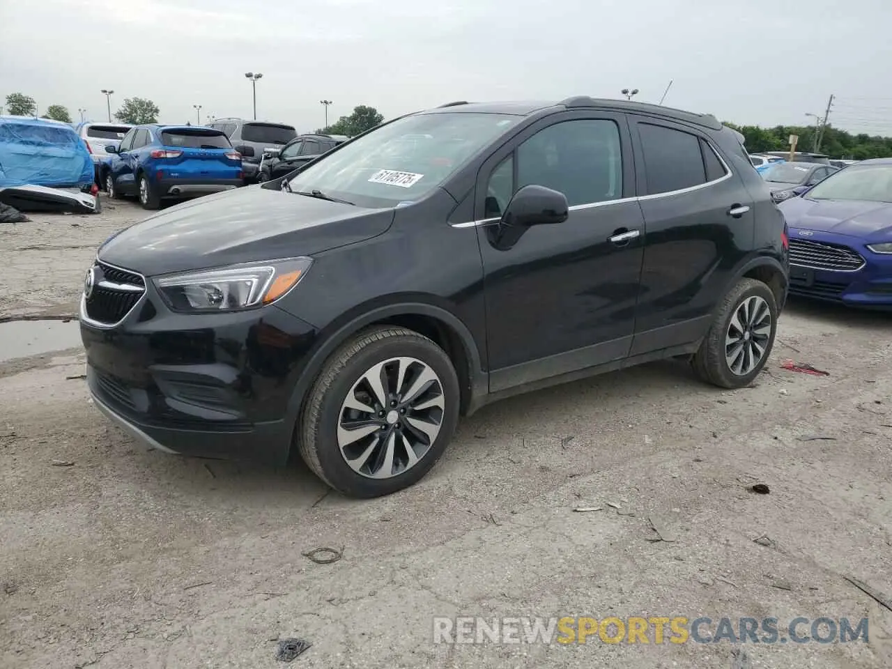 1 fotografías del automóvil dañado KL4CJESB7MB341258 BUICK ENCORE 2021