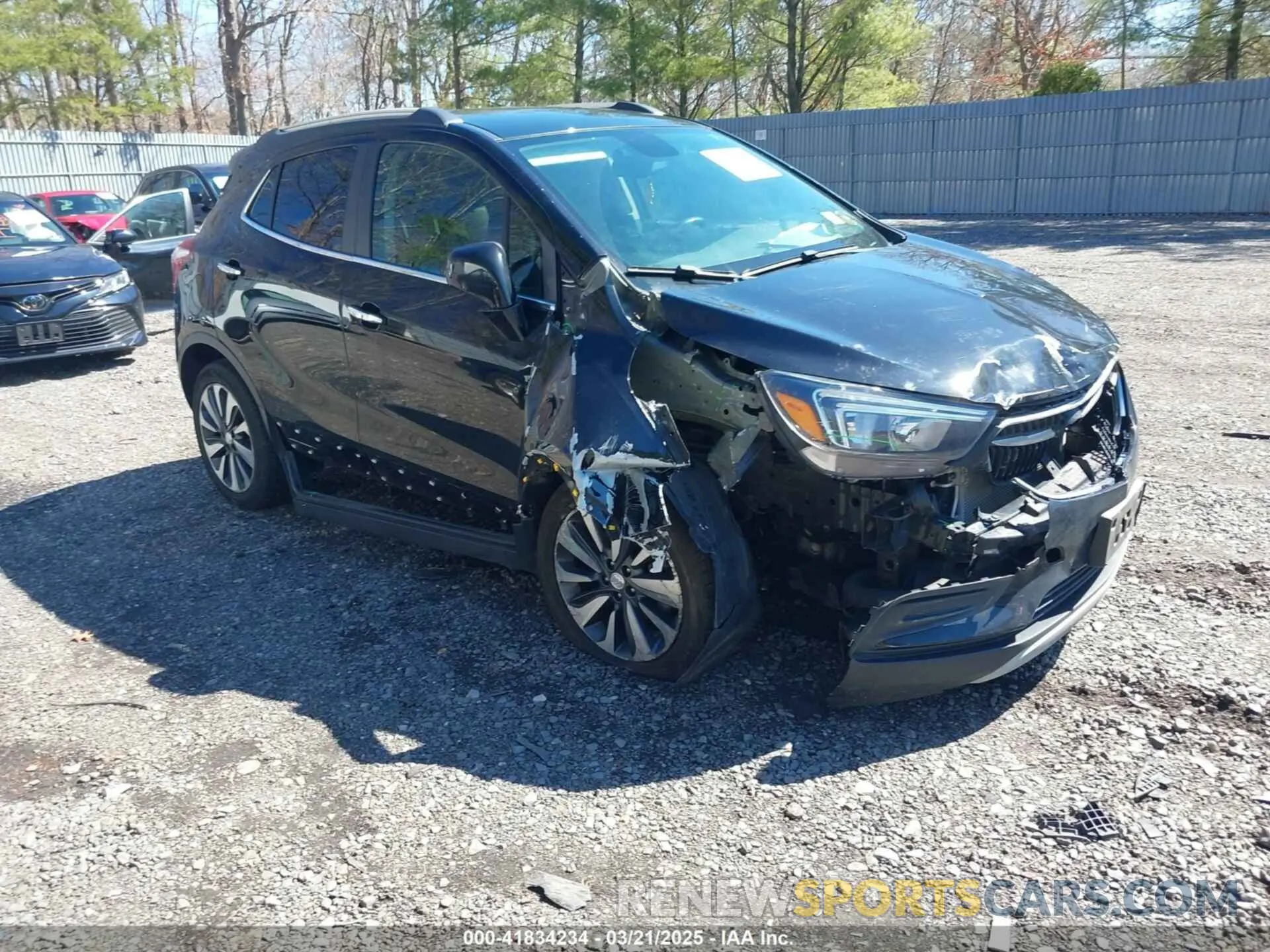 1 fotografías del automóvil dañado KL4CJESB8MB332830 BUICK ENCORE 2021