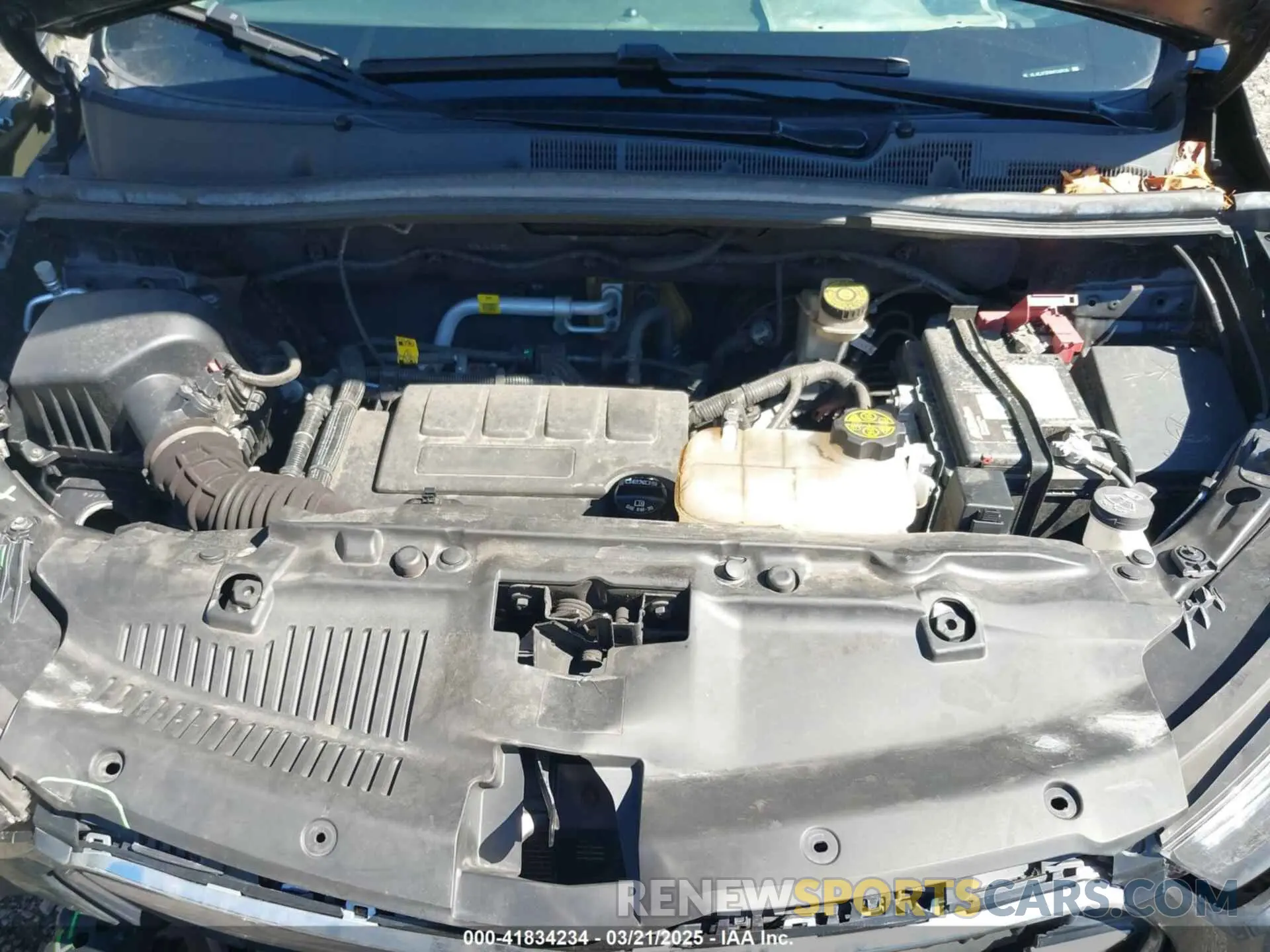 10 fotografías del automóvil dañado KL4CJESB8MB332830 BUICK ENCORE 2021