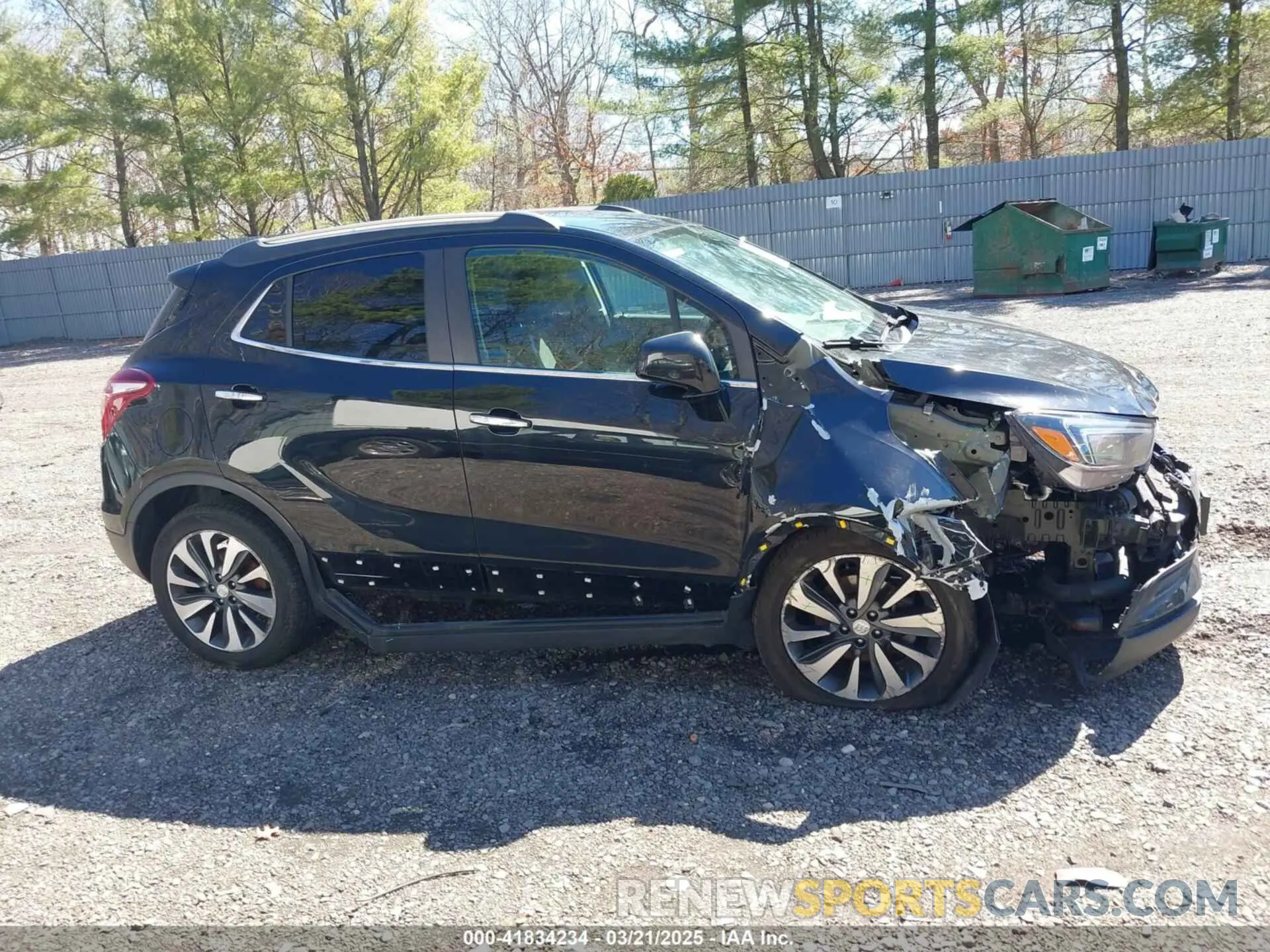 13 fotografías del automóvil dañado KL4CJESB8MB332830 BUICK ENCORE 2021