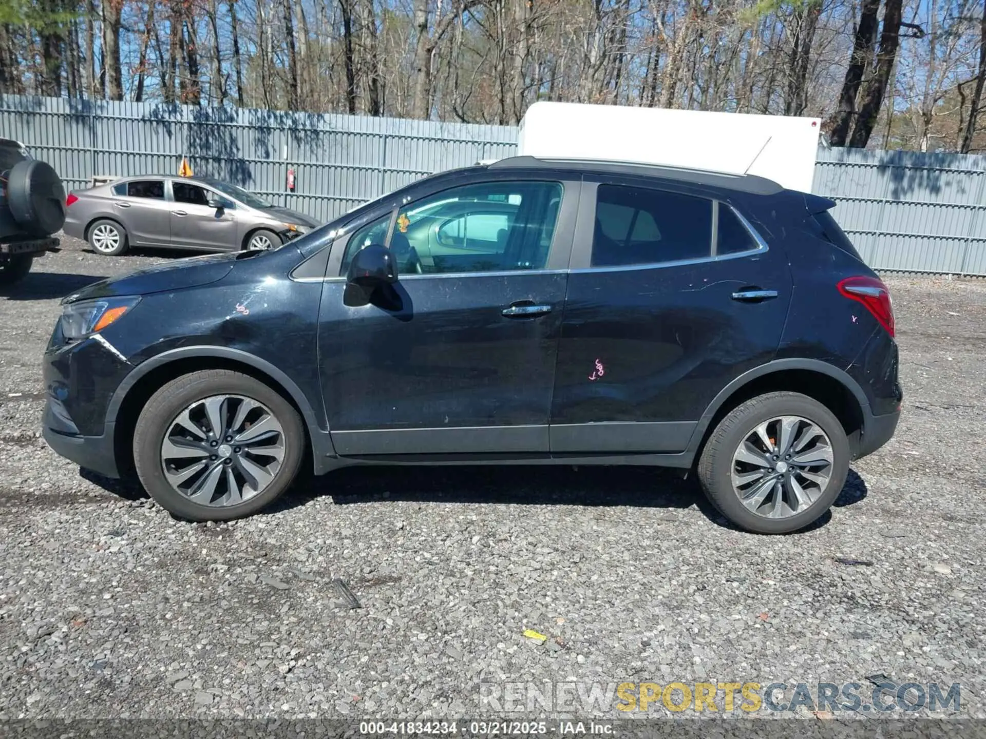 14 fotografías del automóvil dañado KL4CJESB8MB332830 BUICK ENCORE 2021