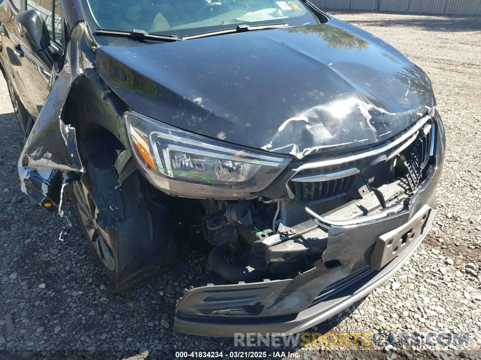 6 fotografías del automóvil dañado KL4CJESB8MB332830 BUICK ENCORE 2021