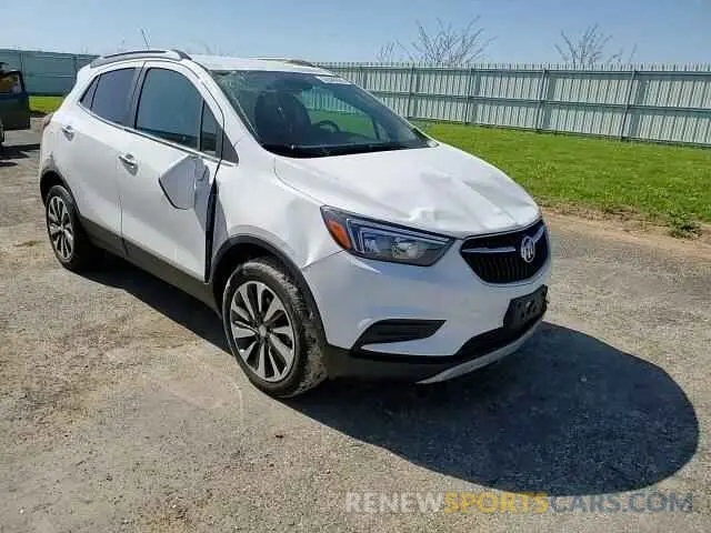14 fotografías del automóvil dañado KL4CJESB9MB344694 BUICK ENCORE 2021