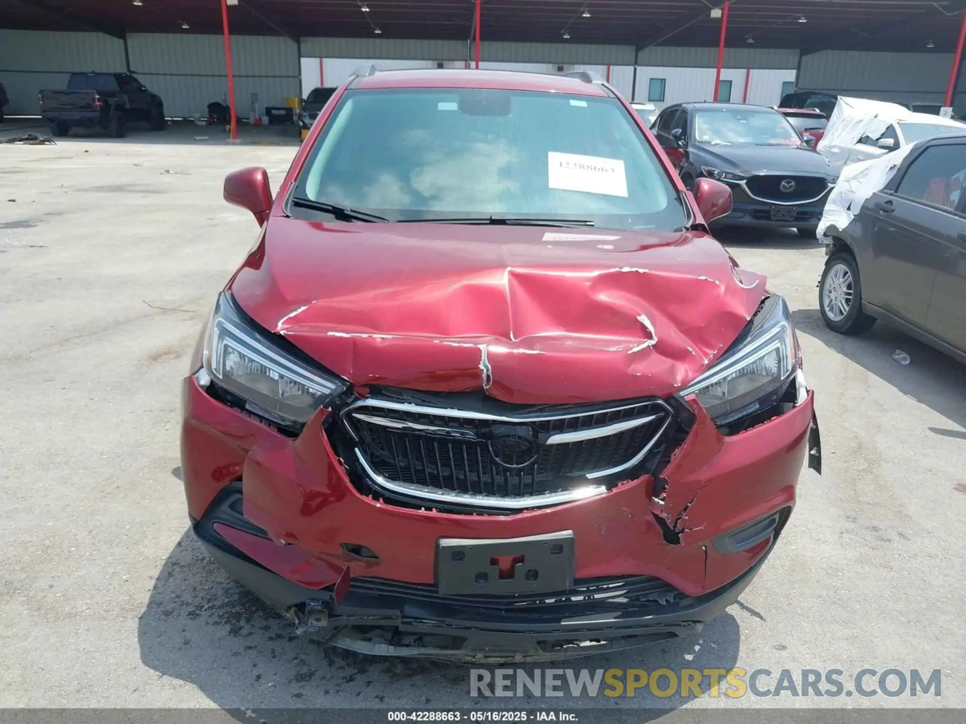 12 fotografías del automóvil dañado KL4CJESM0MB374359 BUICK ENCORE 2021