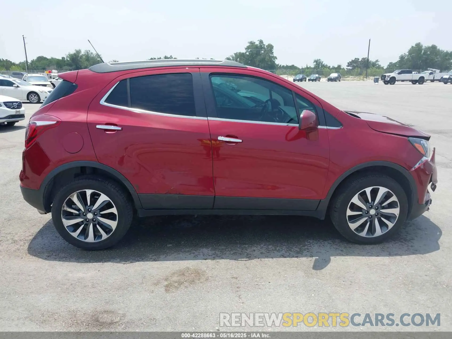 13 fotografías del automóvil dañado KL4CJESM0MB374359 BUICK ENCORE 2021