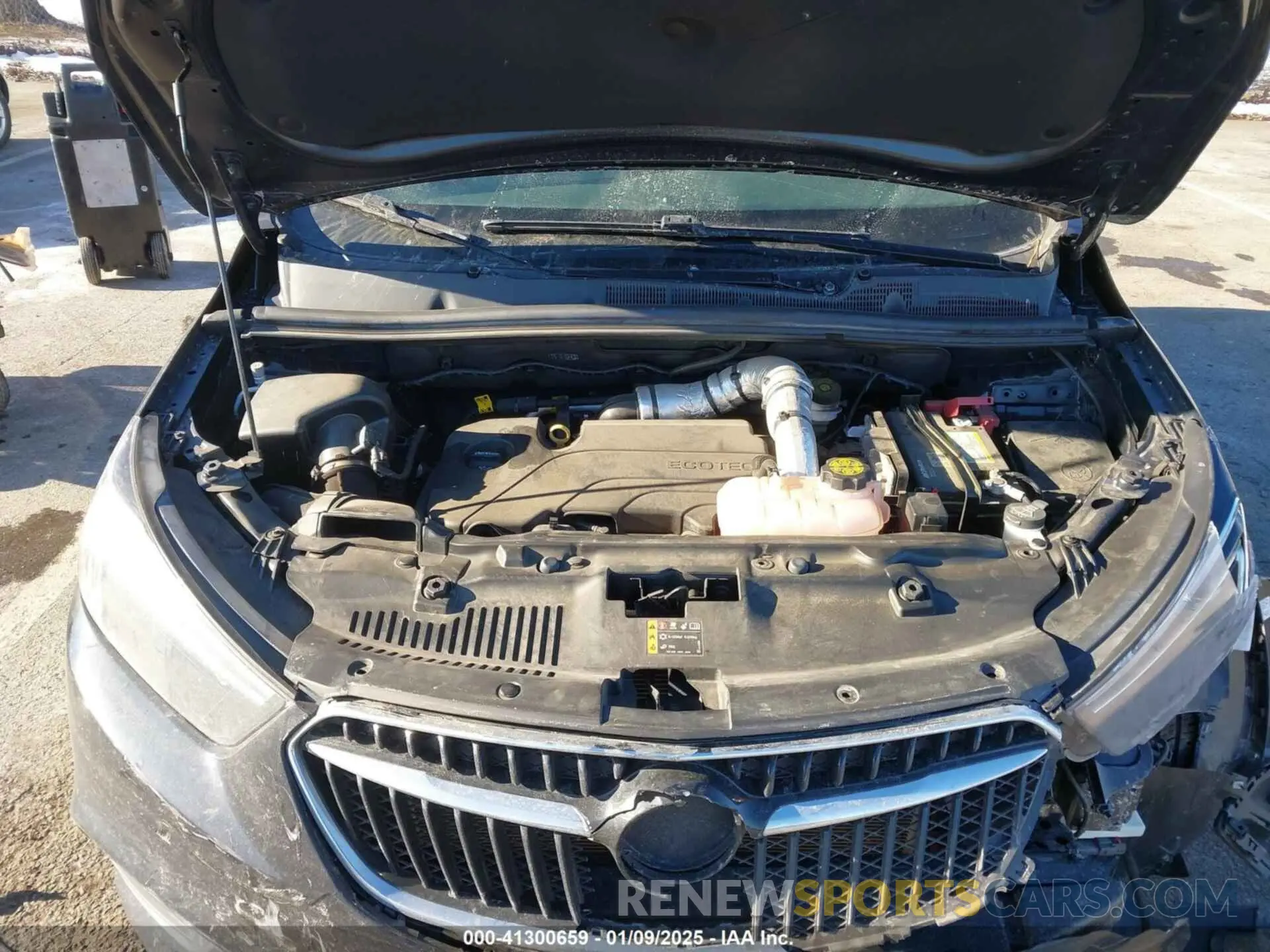 10 fotografías del automóvil dañado KL4CJESM4MB368340 BUICK ENCORE 2021