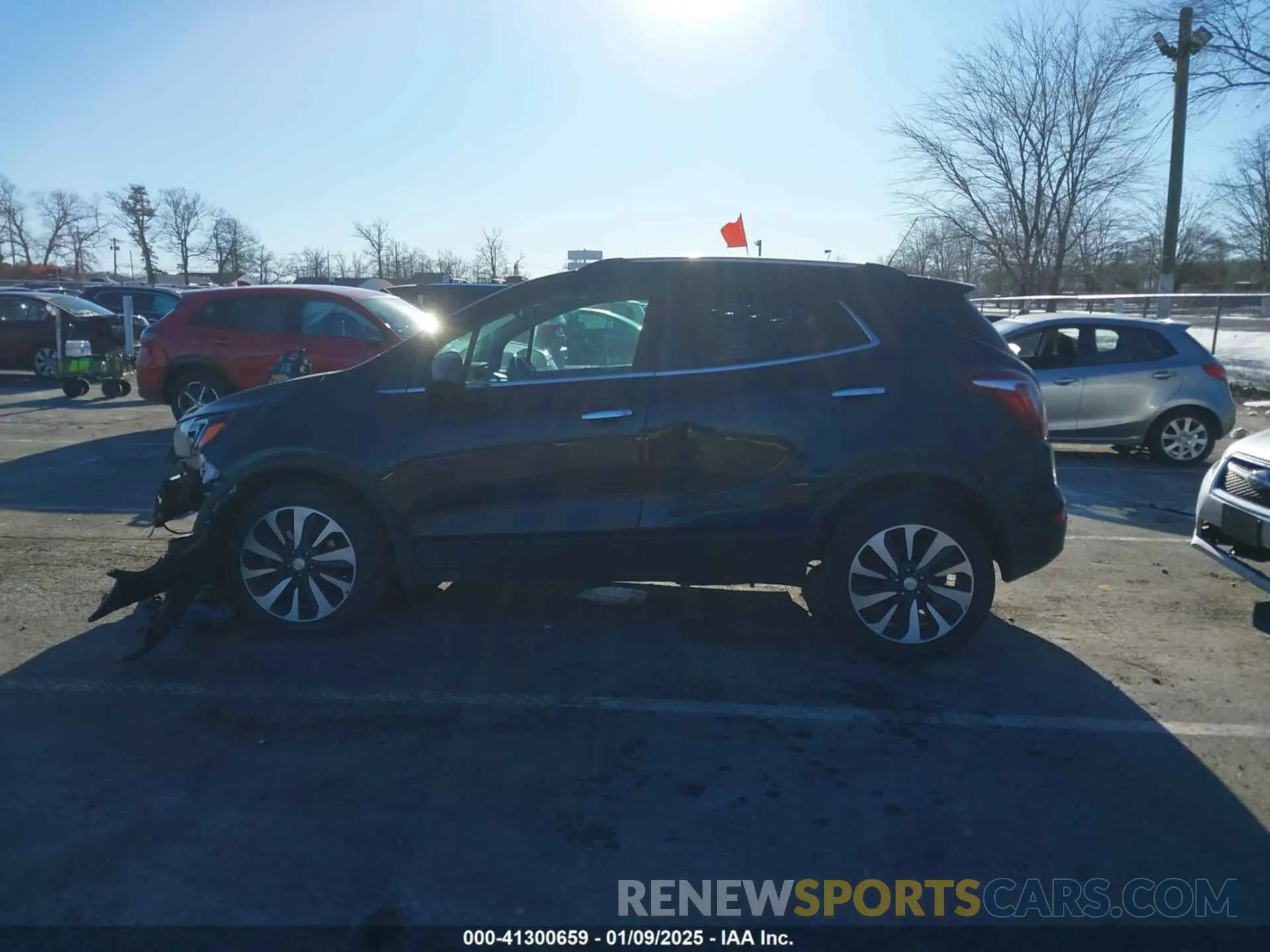 15 fotografías del automóvil dañado KL4CJESM4MB368340 BUICK ENCORE 2021