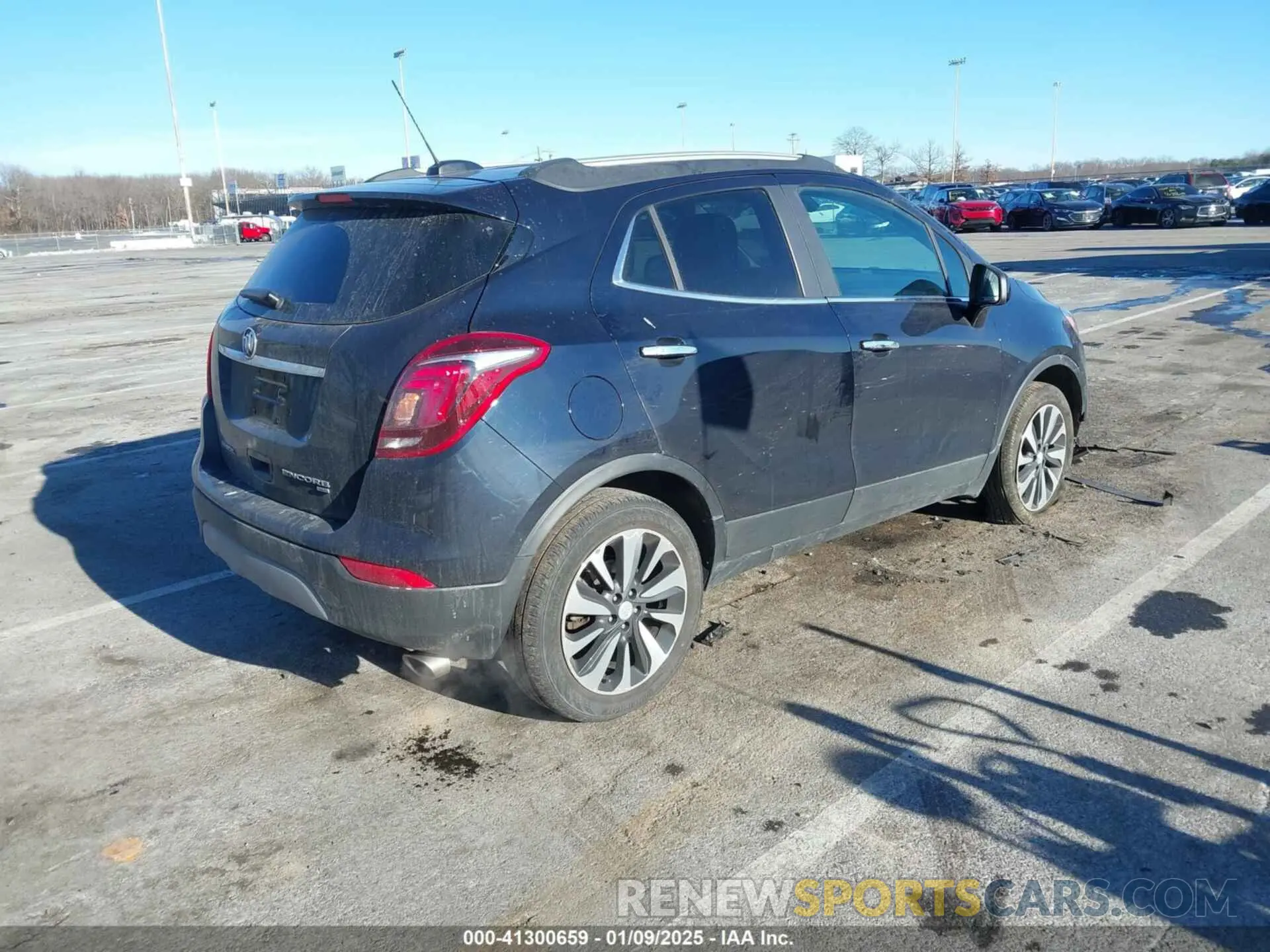 4 fotografías del automóvil dañado KL4CJESM4MB368340 BUICK ENCORE 2021