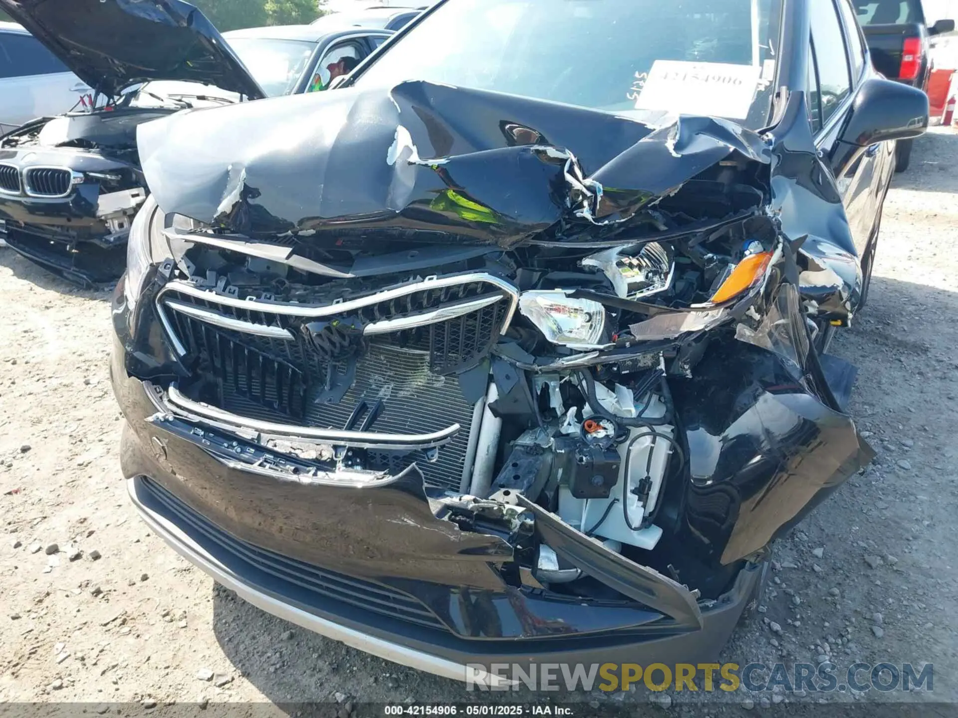 6 fotografías del automóvil dañado KL4CJESM5MB371800 BUICK ENCORE 2021
