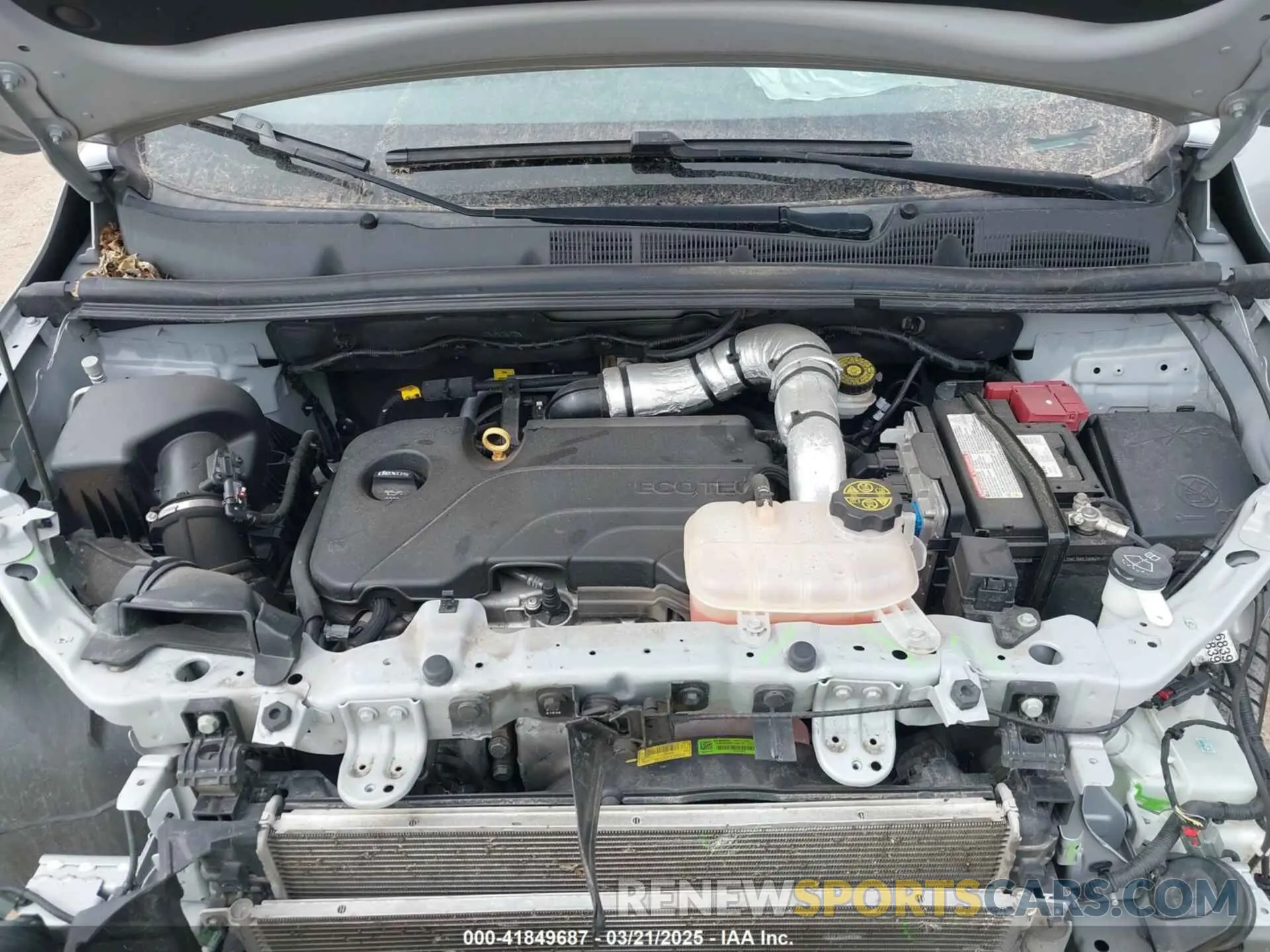 10 fotografías del automóvil dañado KL4CJESM6MB372518 BUICK ENCORE 2021