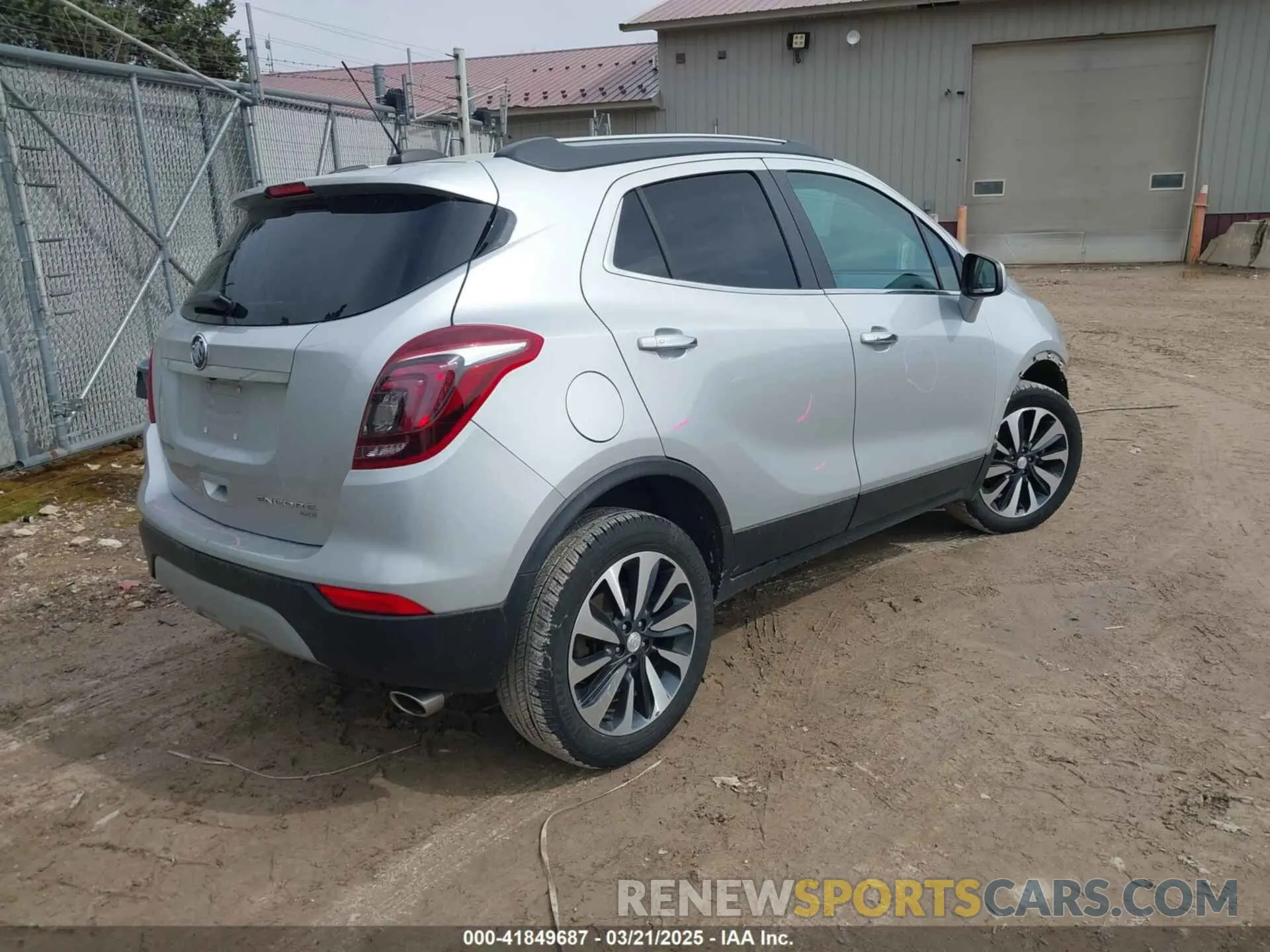 4 fotografías del automóvil dañado KL4CJESM6MB372518 BUICK ENCORE 2021