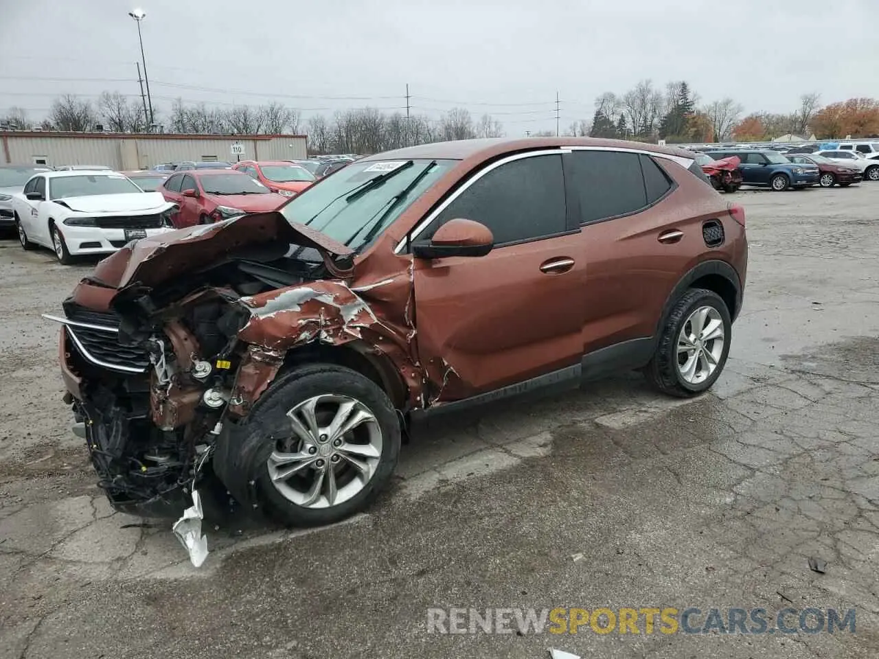 1 fotografías del automóvil dañado KL4MMBS21MB129076 BUICK ENCORE 2021