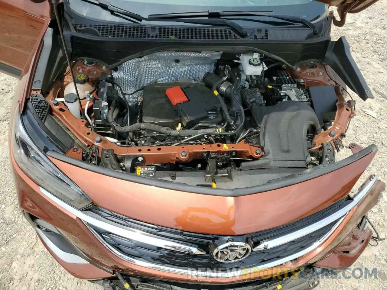 12 fotografías del automóvil dañado KL4MMBS23MB051738 BUICK ENCORE 2021