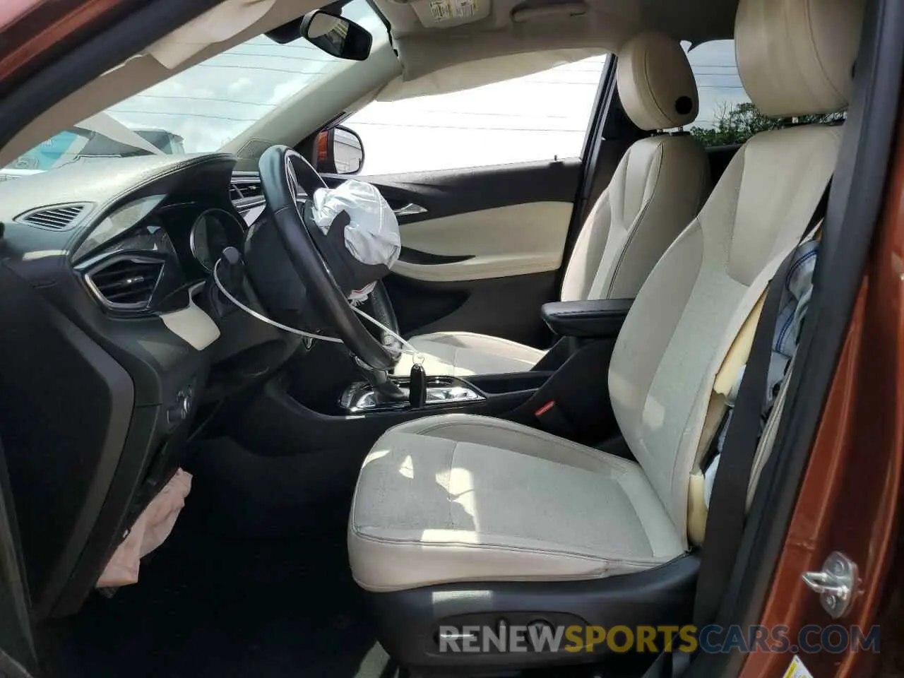 7 fotografías del automóvil dañado KL4MMBS23MB051738 BUICK ENCORE 2021