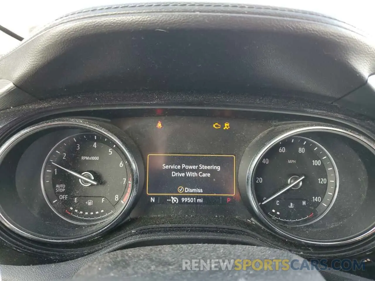 9 fotografías del automóvil dañado KL4MMBS24MB108304 BUICK ENCORE 2021