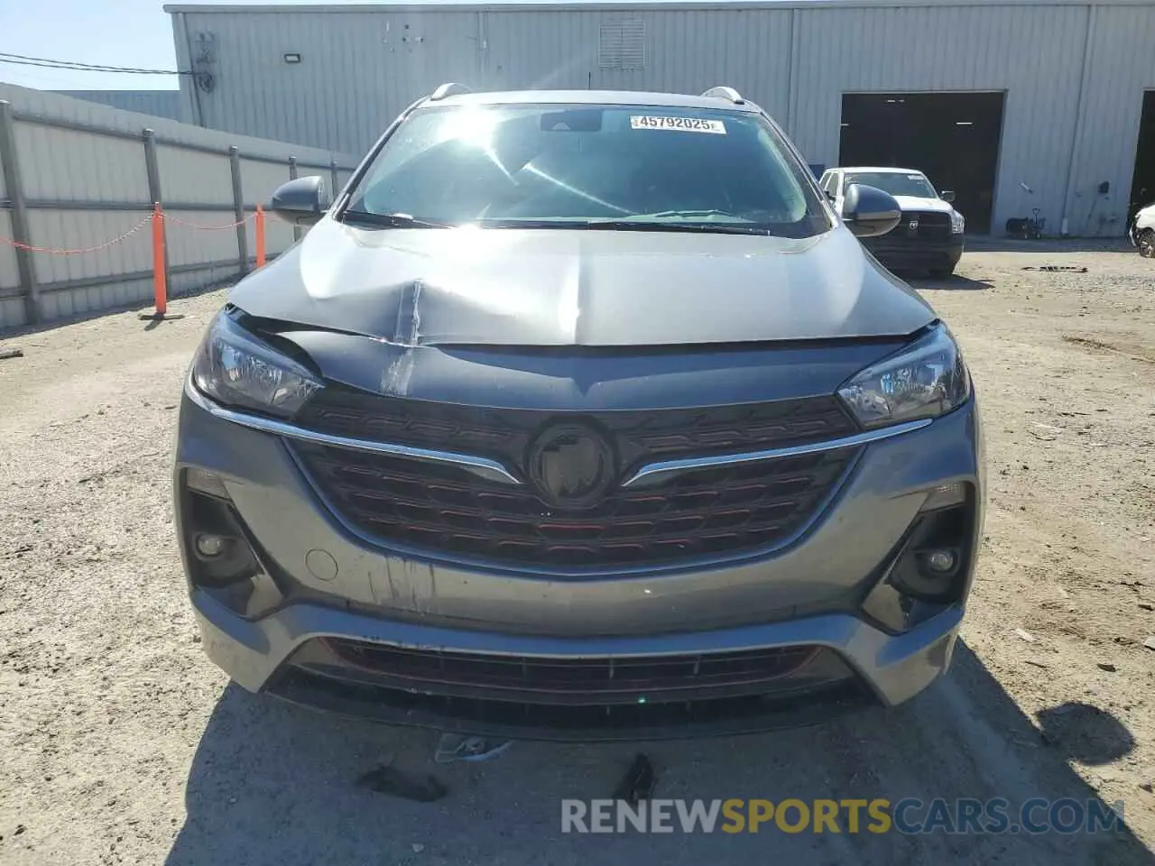 5 fotografías del automóvil dañado KL4MMBS25MB122633 BUICK ENCORE 2021