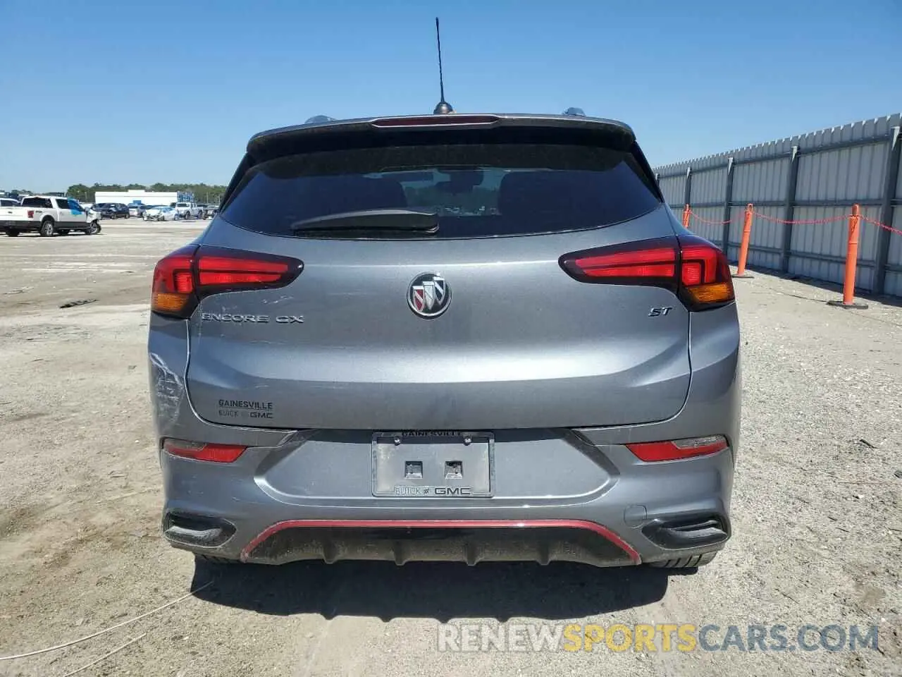 6 fotografías del automóvil dañado KL4MMBS25MB122633 BUICK ENCORE 2021