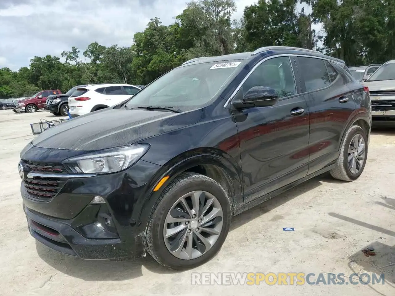1 fotografías del automóvil dañado KL4MMBS26MB179259 BUICK ENCORE 2021