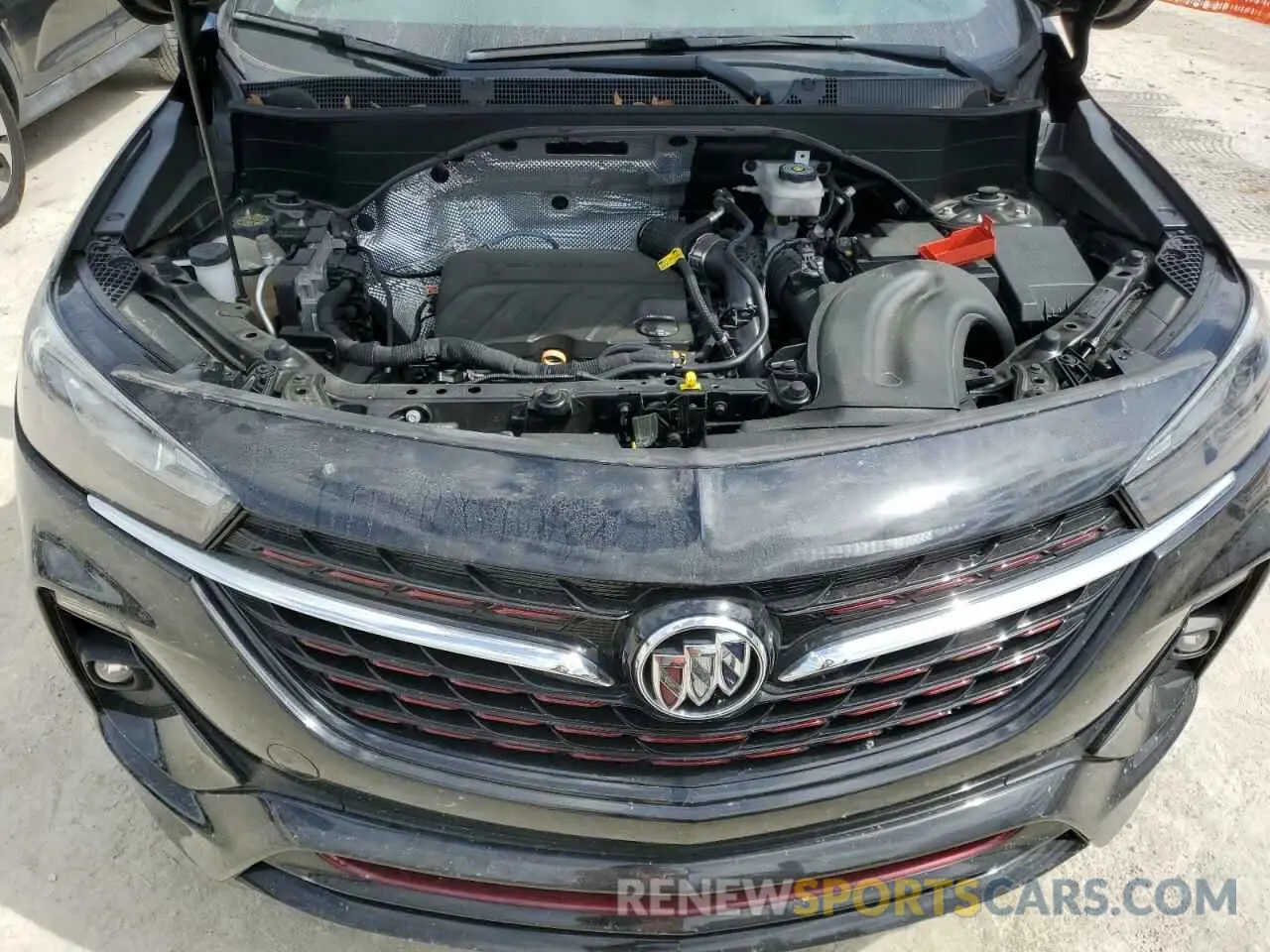 12 fotografías del automóvil dañado KL4MMBS26MB179259 BUICK ENCORE 2021