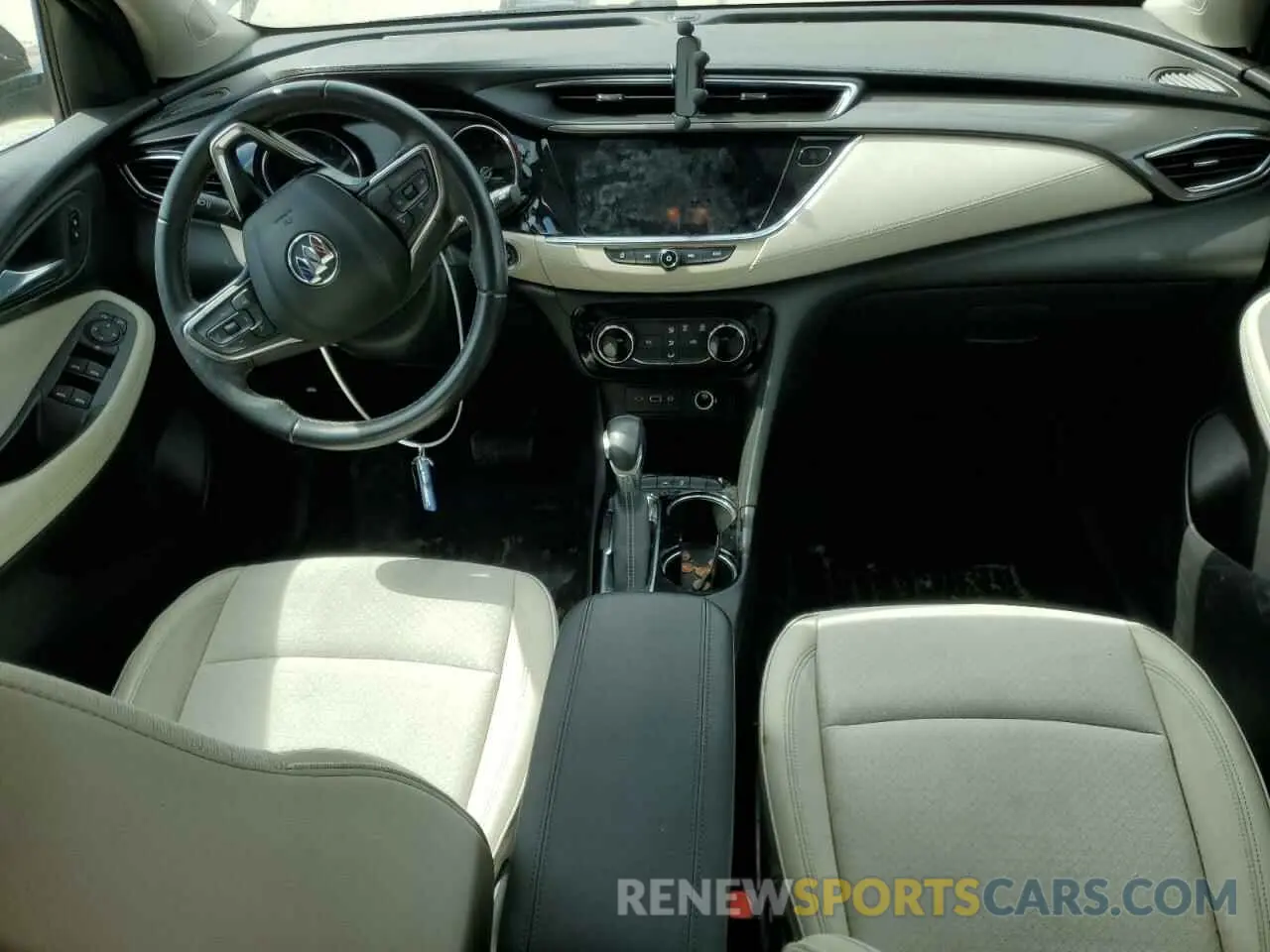 8 fotografías del automóvil dañado KL4MMBS26MB179259 BUICK ENCORE 2021