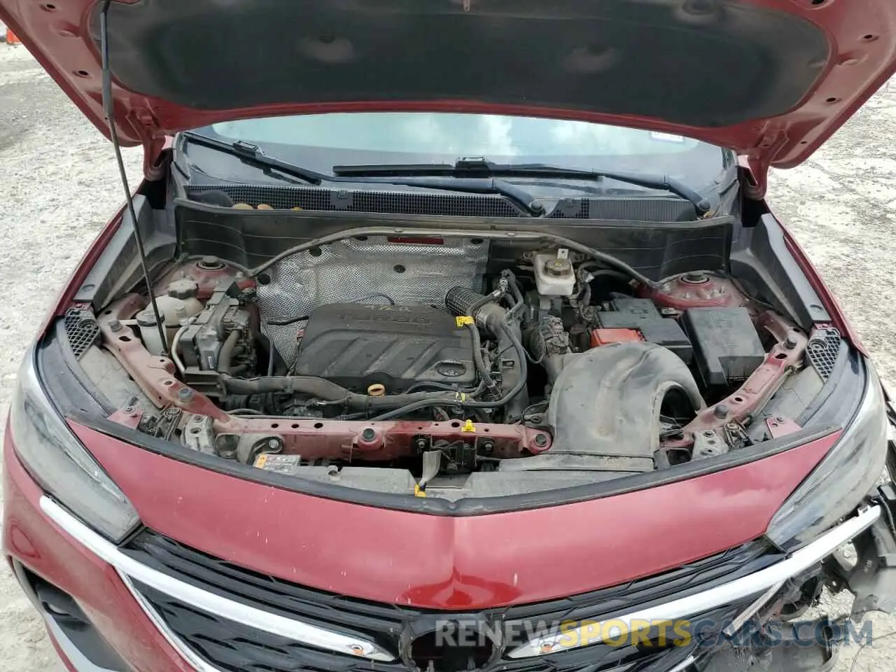 13 fotografías del automóvil dañado KL4MMBS27MB043514 BUICK ENCORE 2021