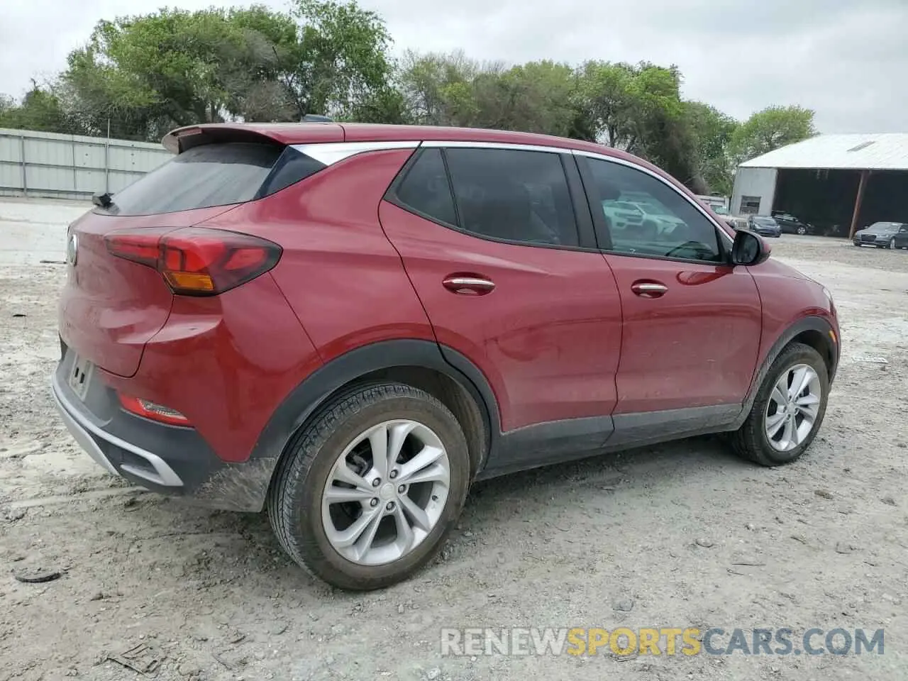 3 fotografías del automóvil dañado KL4MMBS27MB043514 BUICK ENCORE 2021