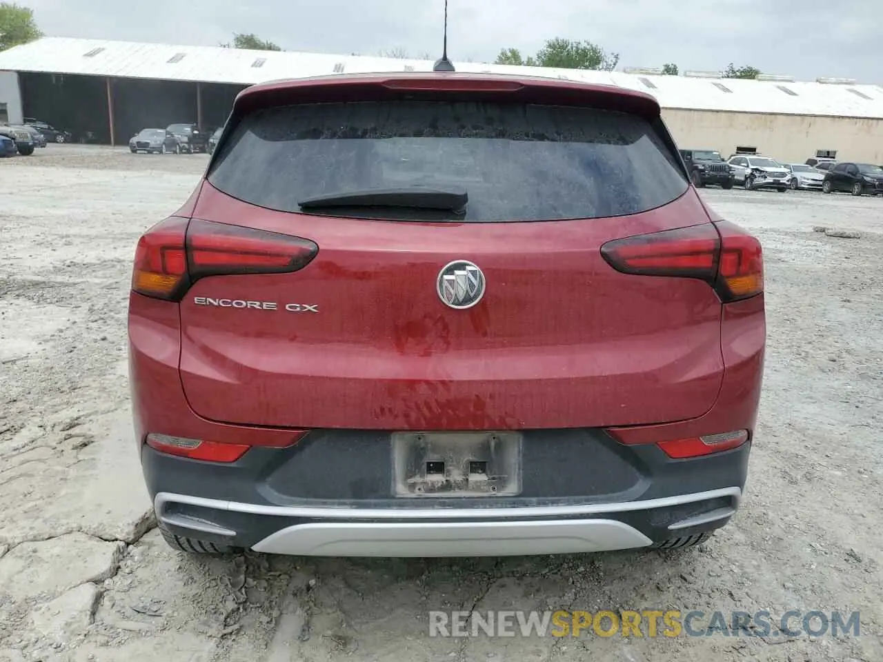 6 fotografías del automóvil dañado KL4MMBS27MB043514 BUICK ENCORE 2021