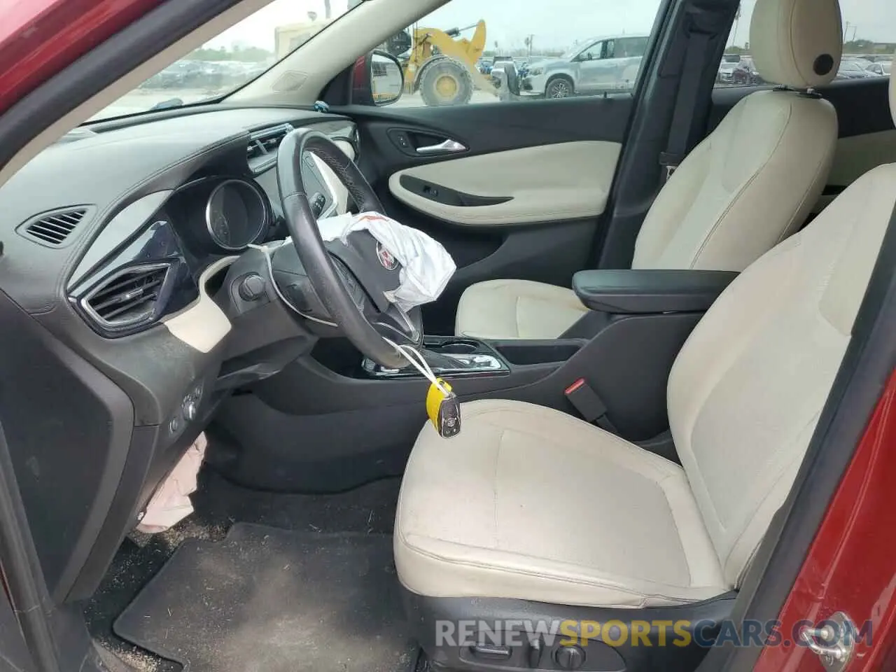 7 fotografías del automóvil dañado KL4MMBS27MB043514 BUICK ENCORE 2021