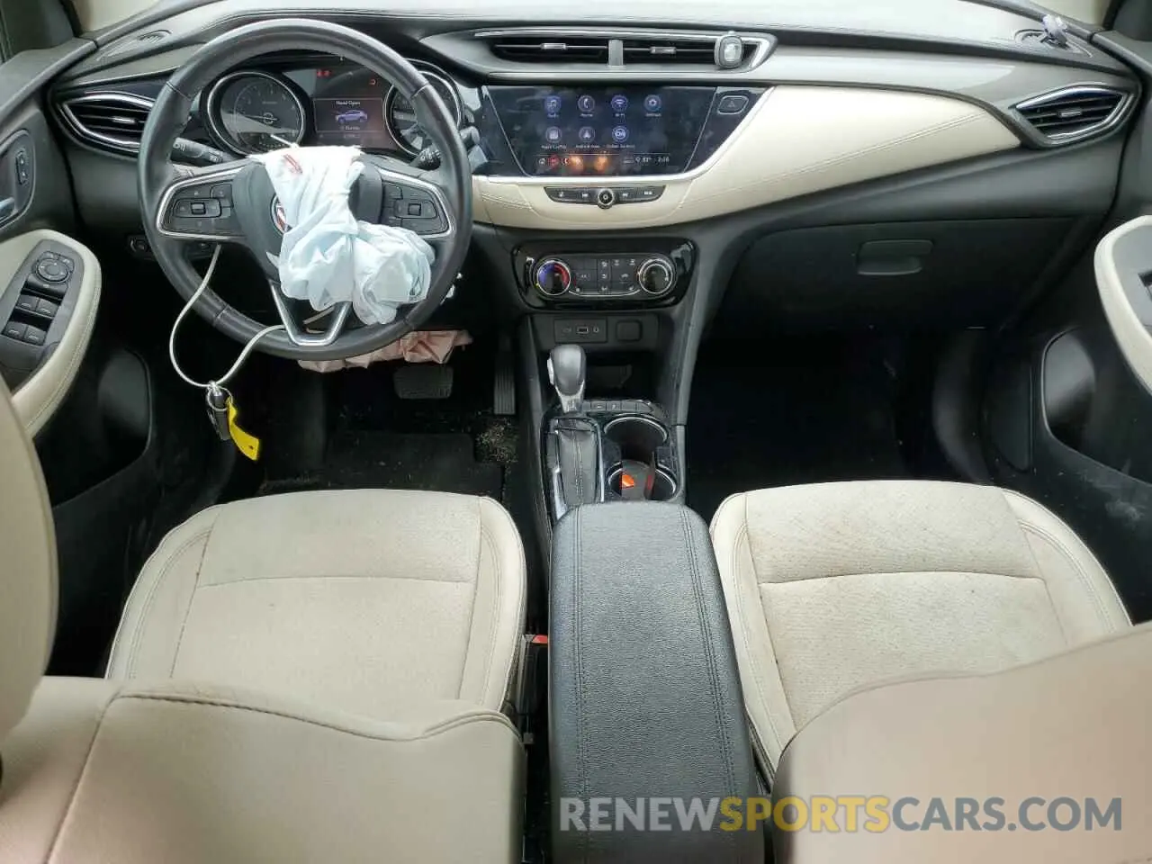 8 fotografías del automóvil dañado KL4MMBS27MB043514 BUICK ENCORE 2021