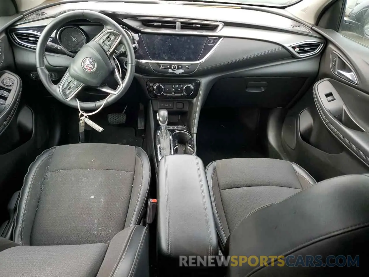 8 fotografías del automóvil dañado KL4MMBS27MB120155 BUICK ENCORE 2021