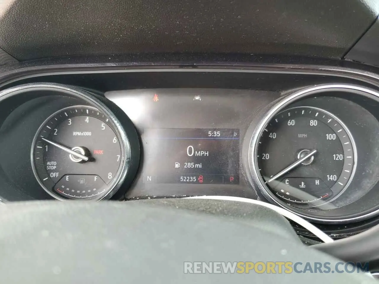 9 fotografías del automóvil dañado KL4MMBS27MB126554 BUICK ENCORE 2021