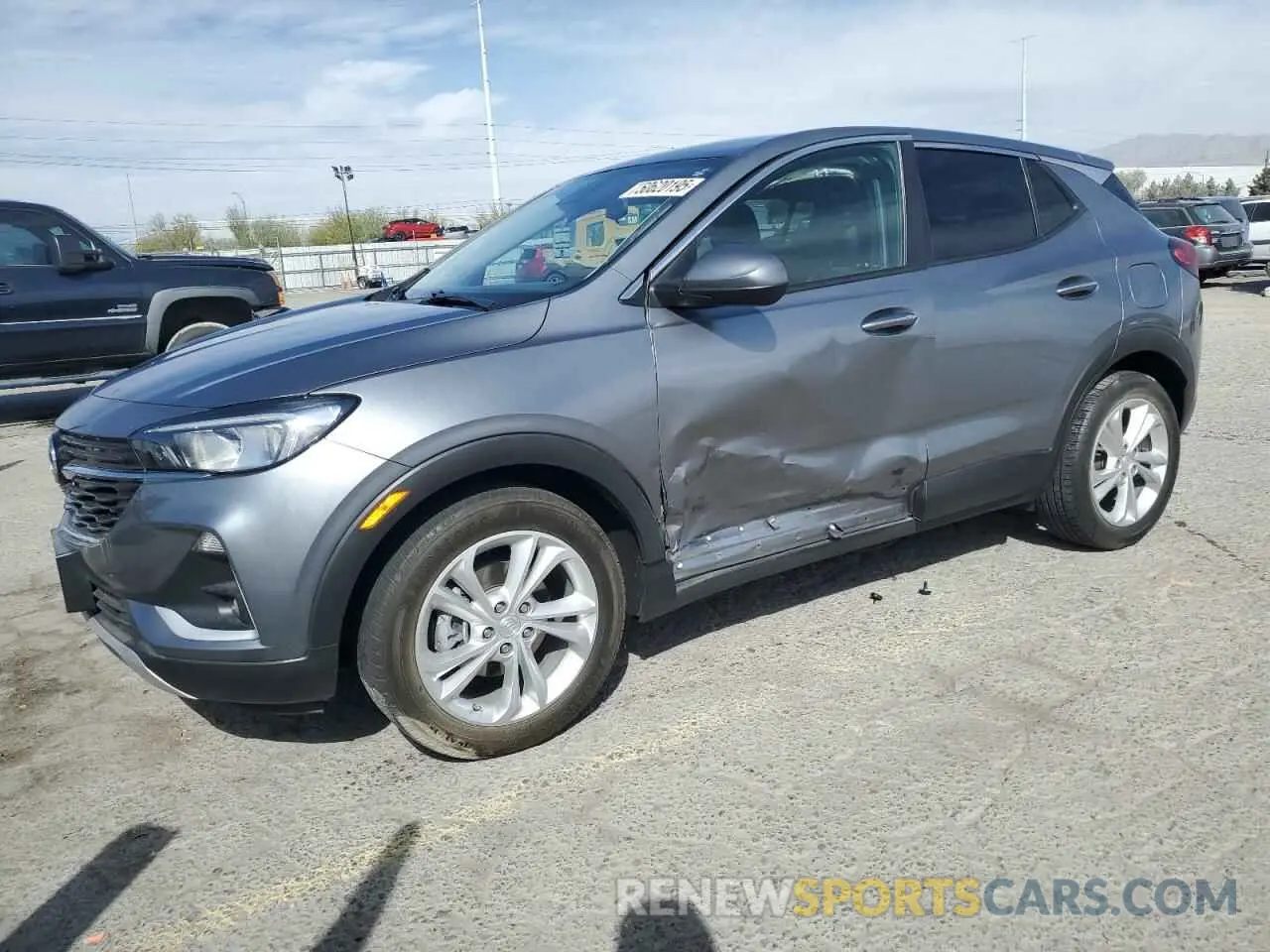 1 fotografías del automóvil dañado KL4MMBS29MB052733 BUICK ENCORE 2021