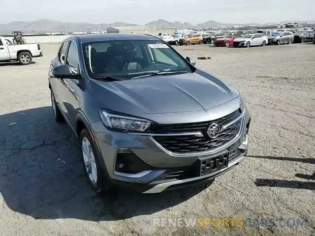 14 fotografías del automóvil dañado KL4MMBS29MB052733 BUICK ENCORE 2021